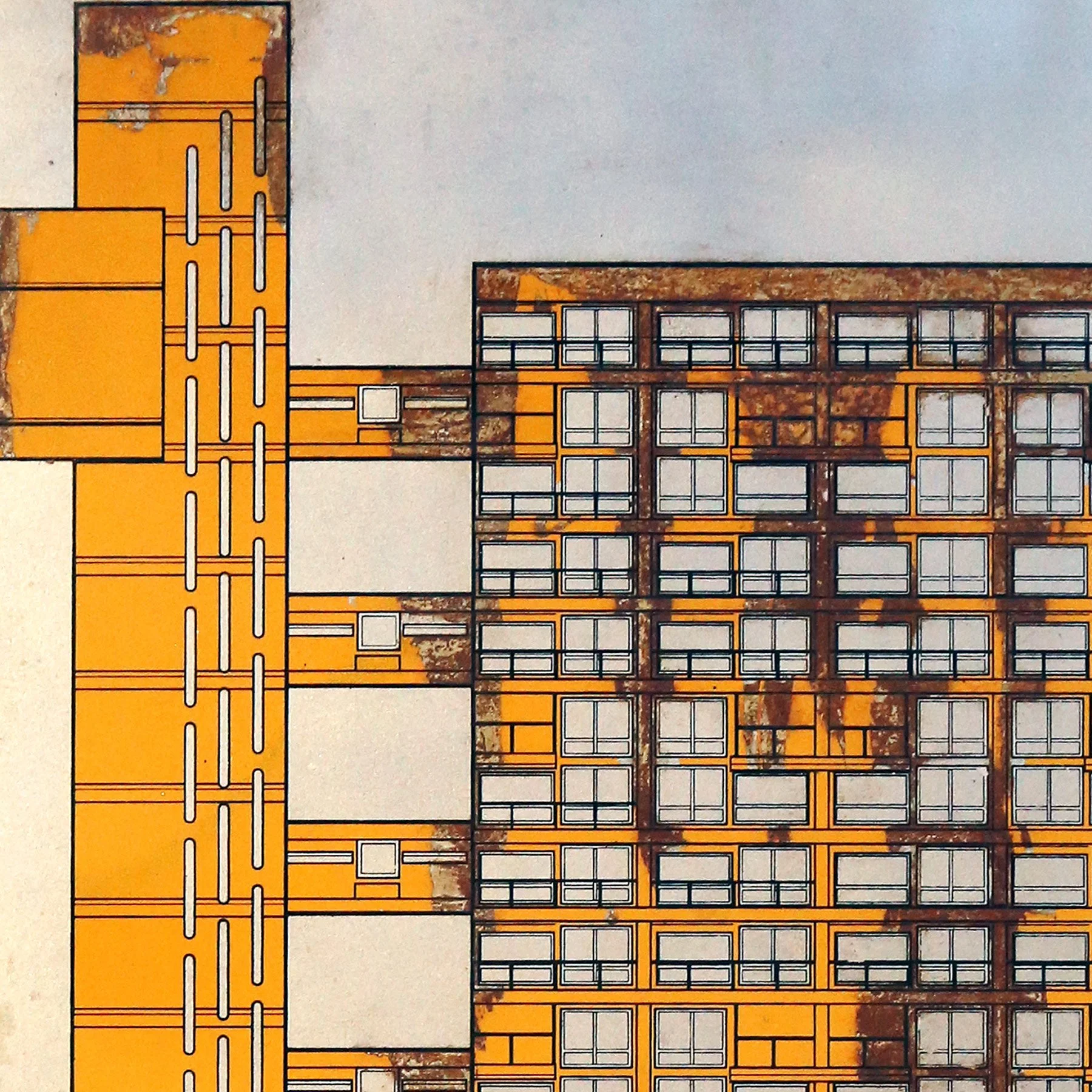 Trellick Tower Giclee Poster Print: 50x70cm on 300 gsm cotton paper.