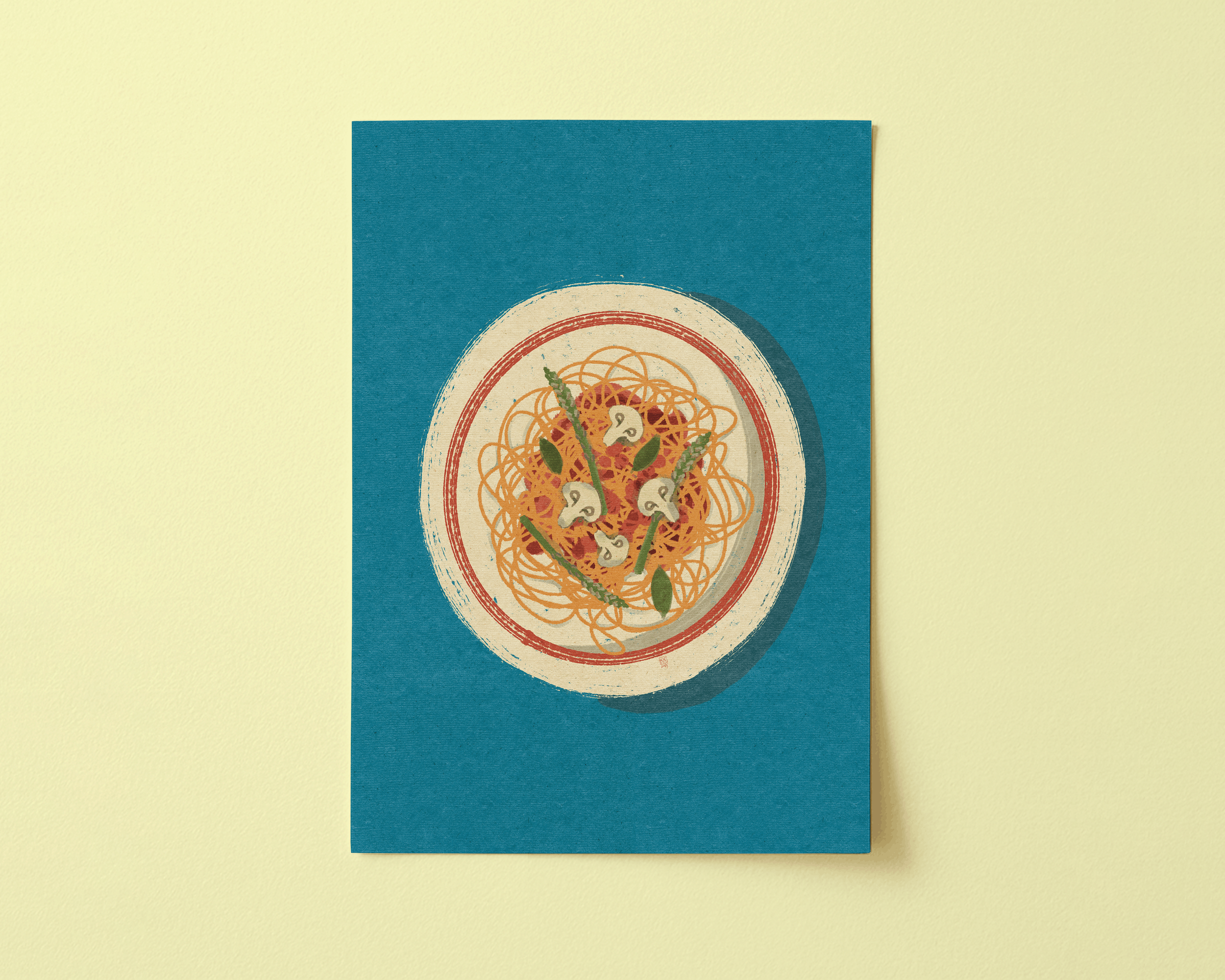 Spagetti - Art Print