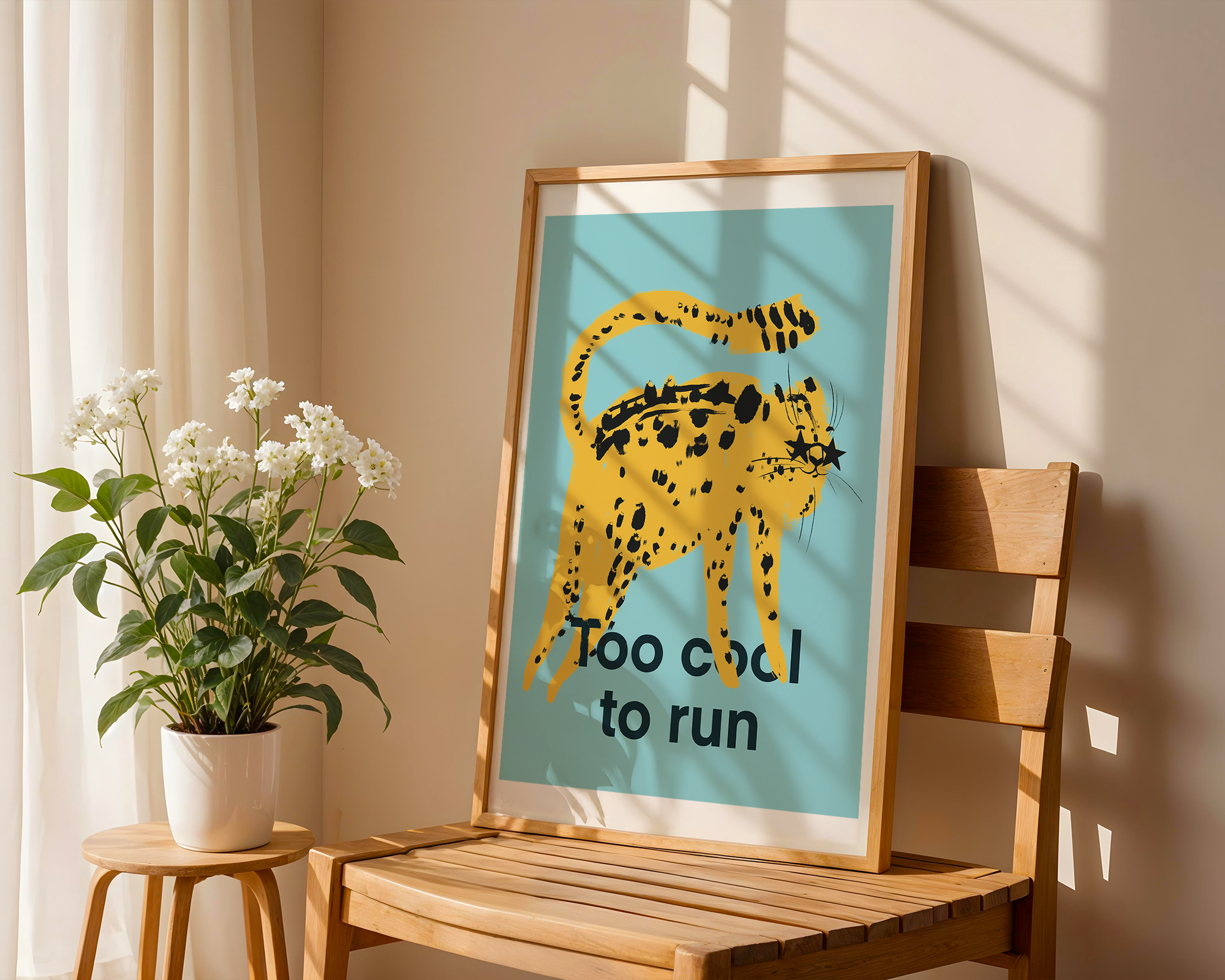 too cool to run [Art Print]