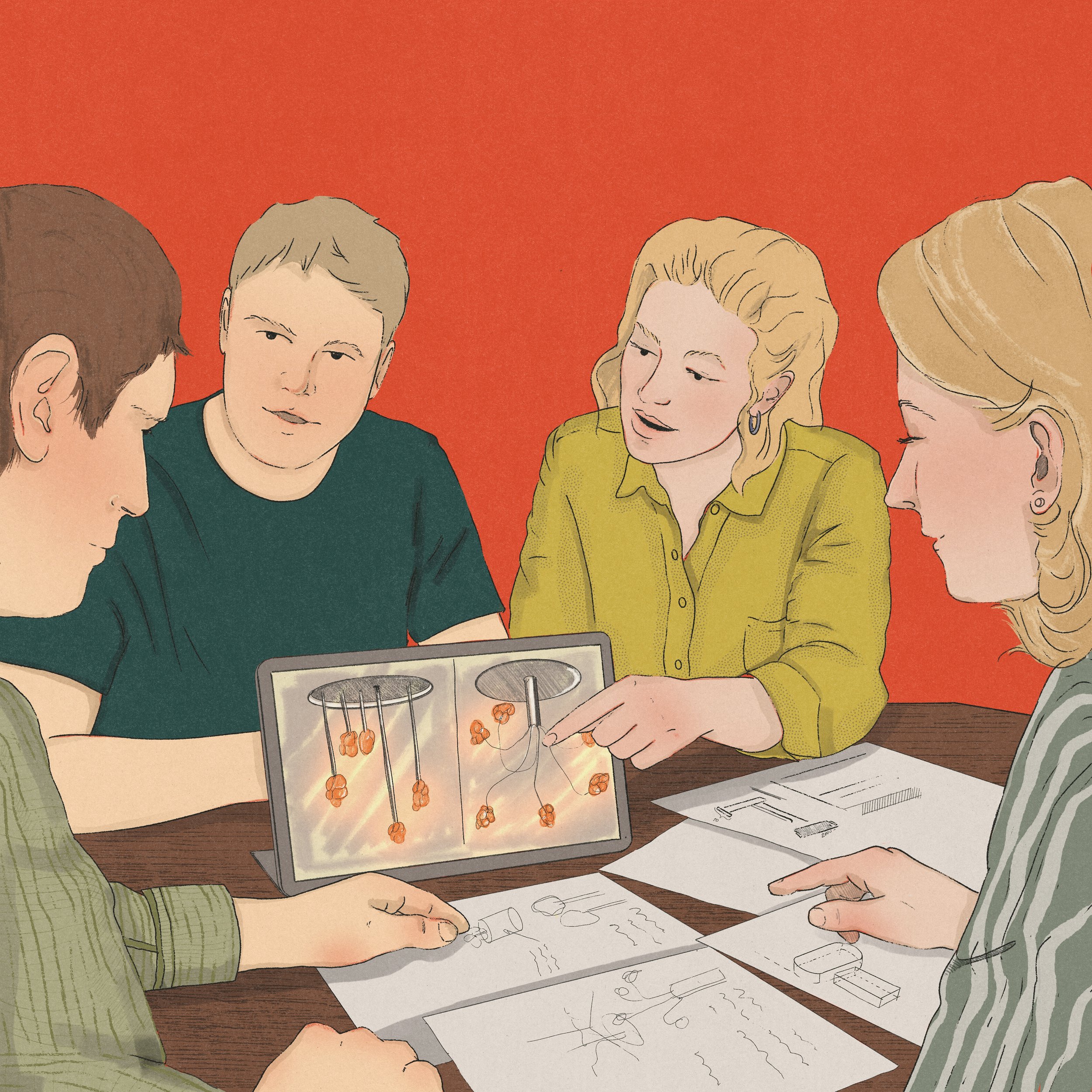 UN-LIKE Website Illustrations