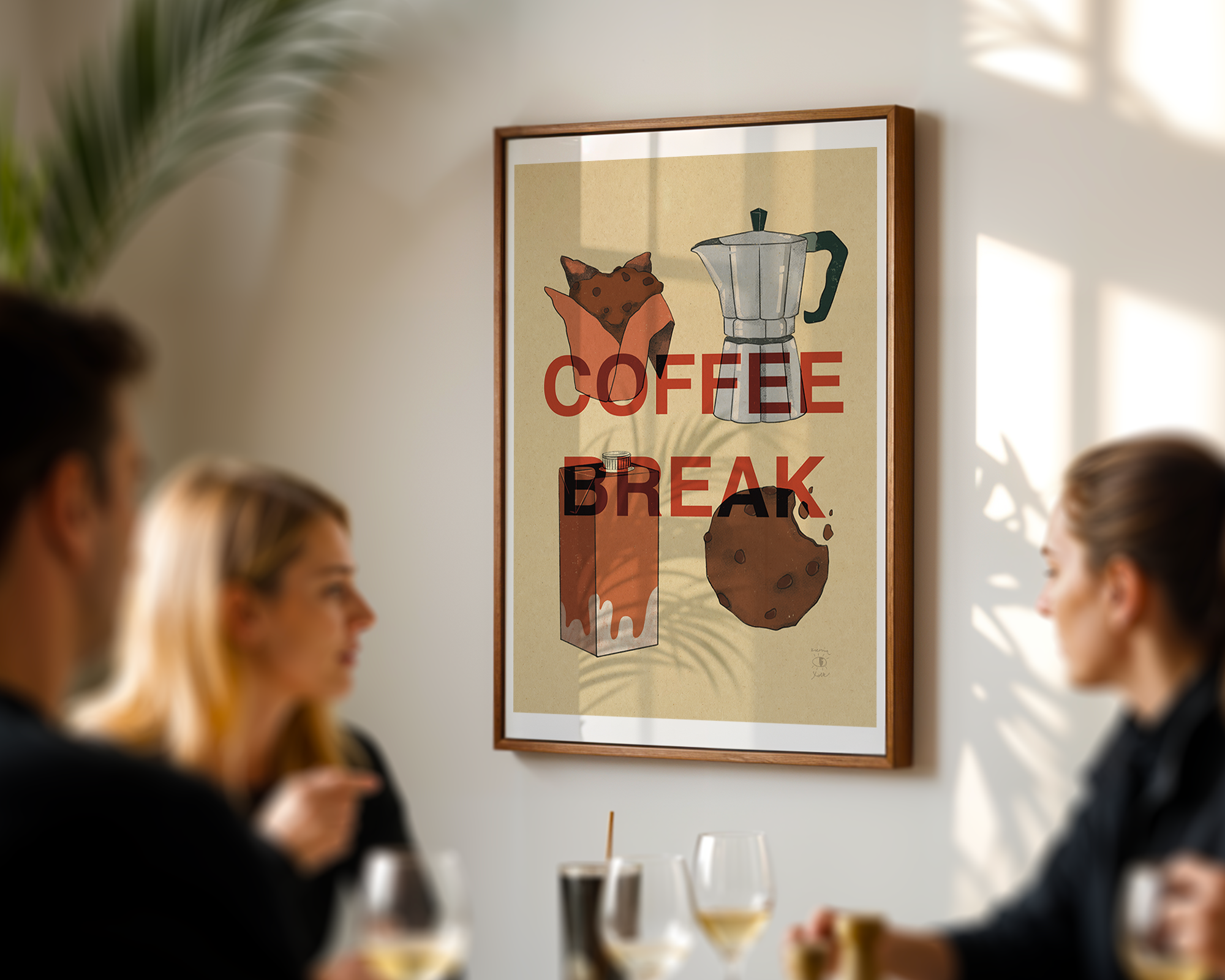 Coffee Break [Art Print]