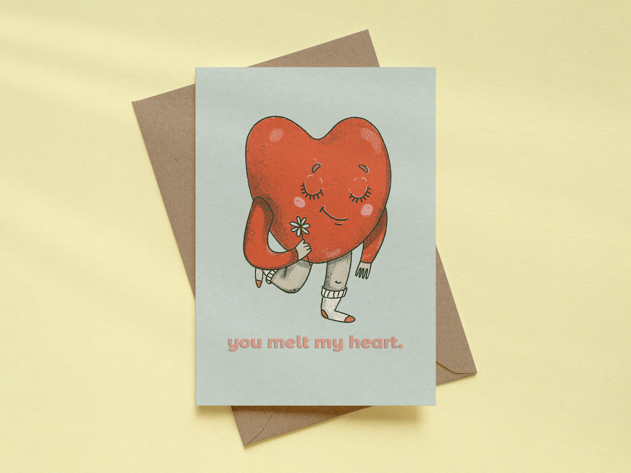 [postcard] you melt my heart