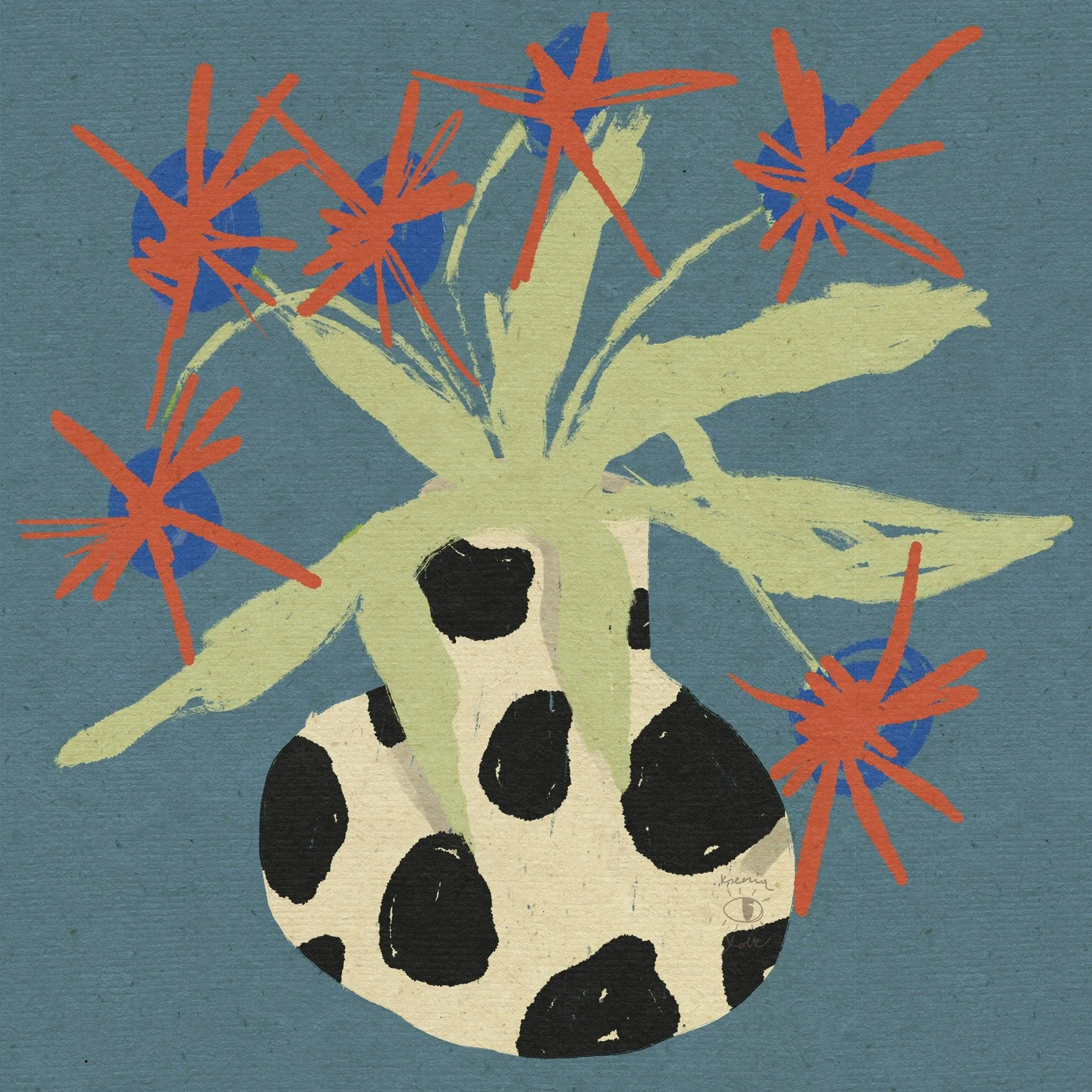 Spring Flowers, 30x30, 2026.jpg