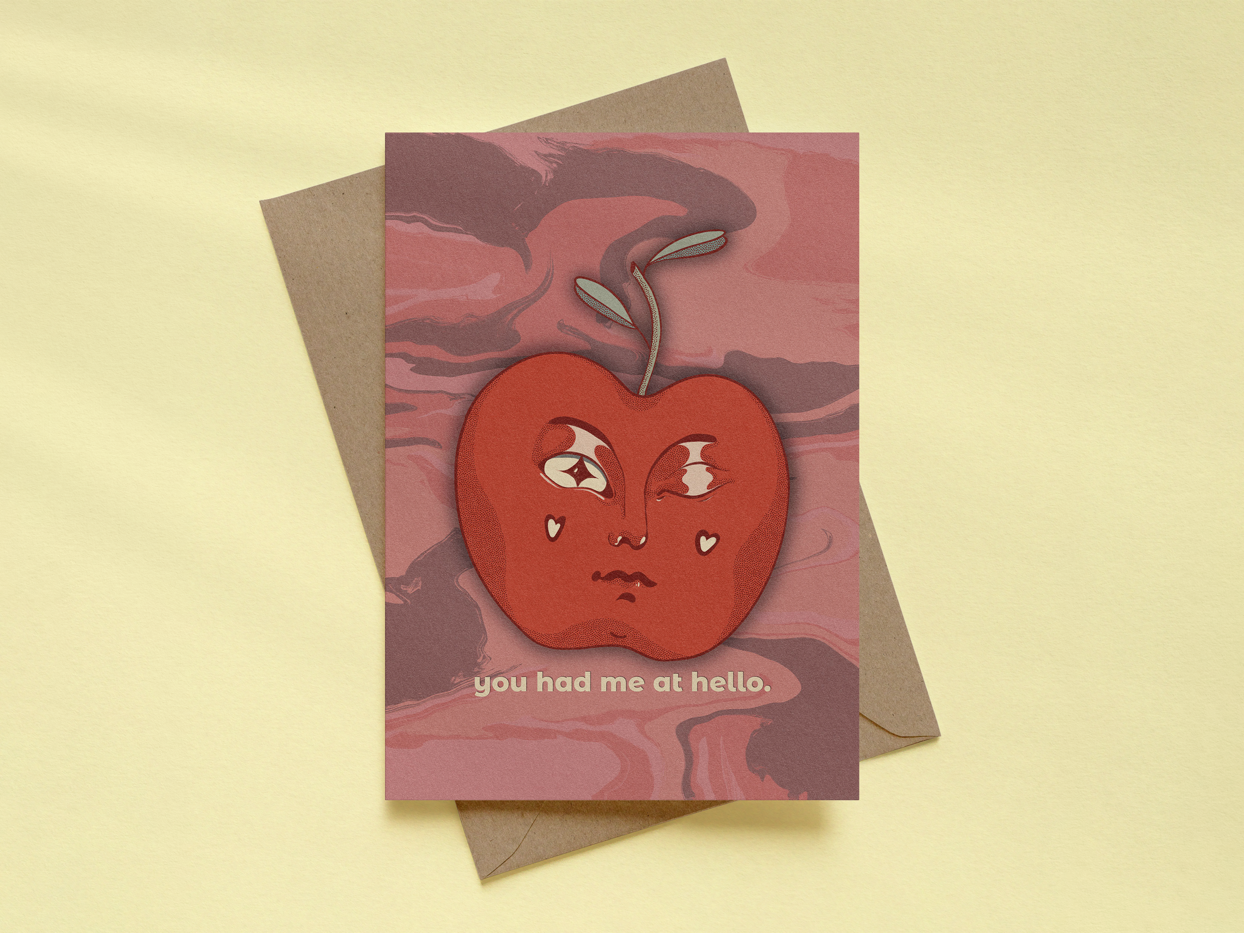 [postcard] you had me at hello