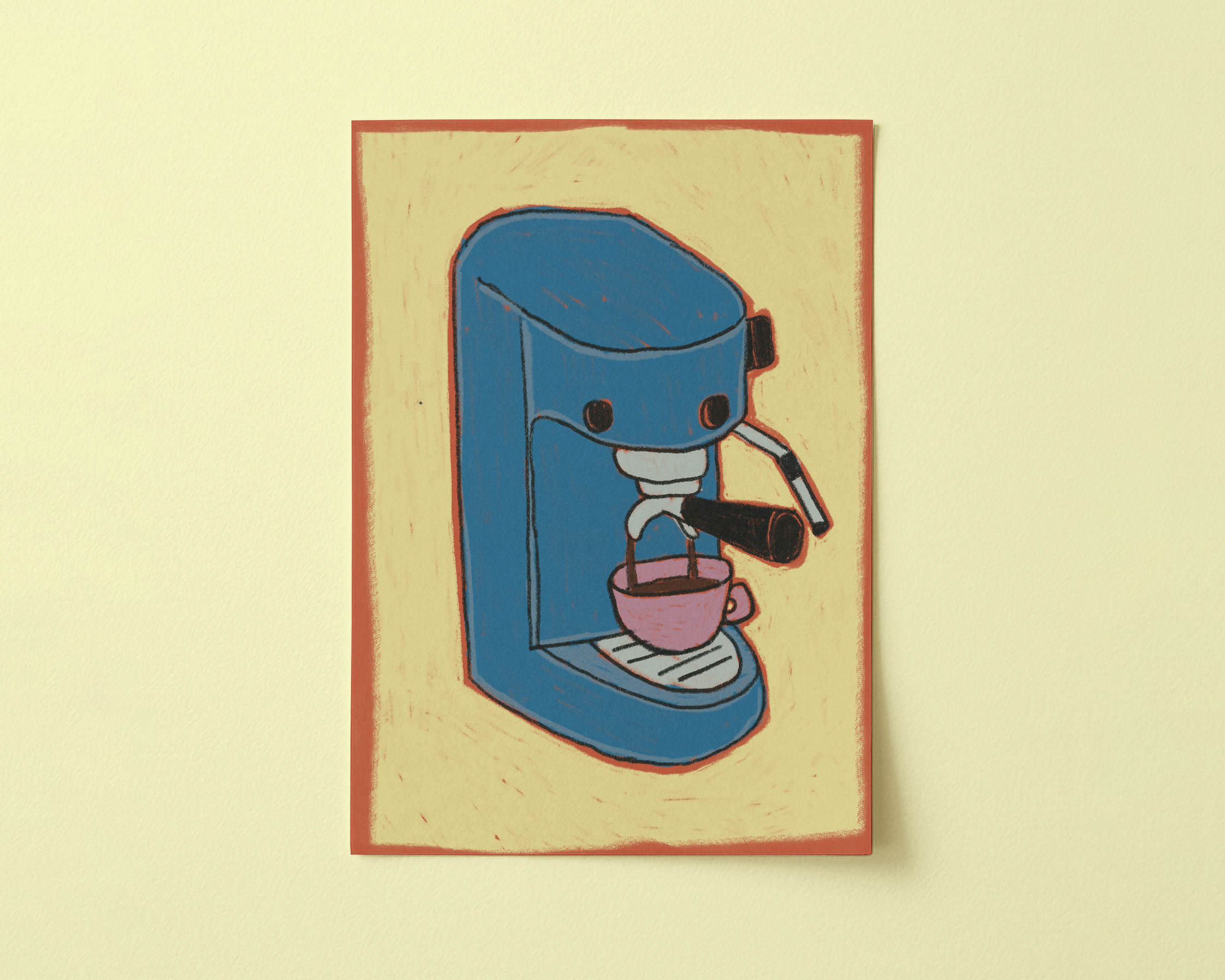 Coffee Machine - Art Print