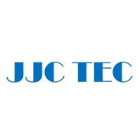 JJC TEC logo in blue text on a white background