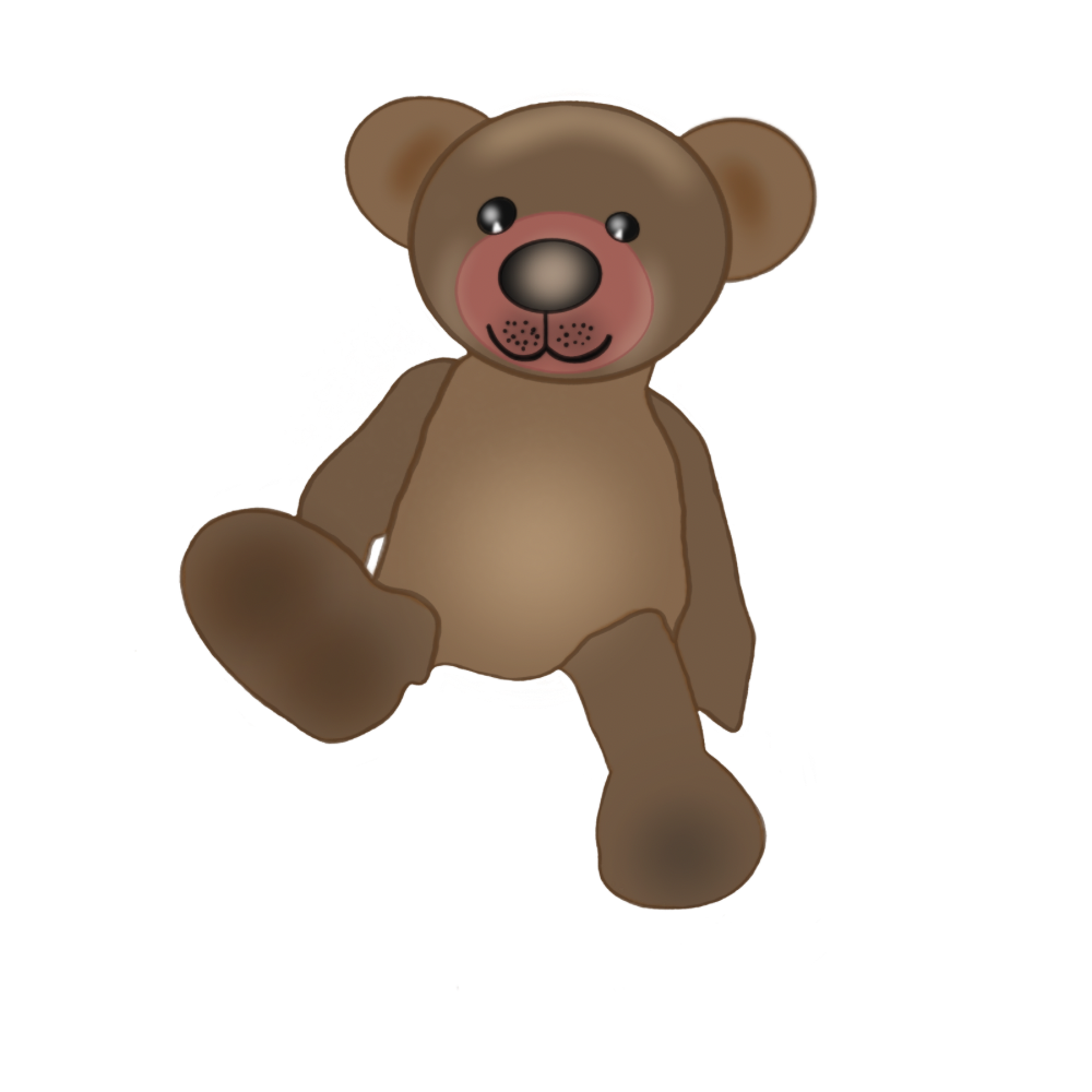 Little brown bear accent, one of the Story Time With Ninny characters.