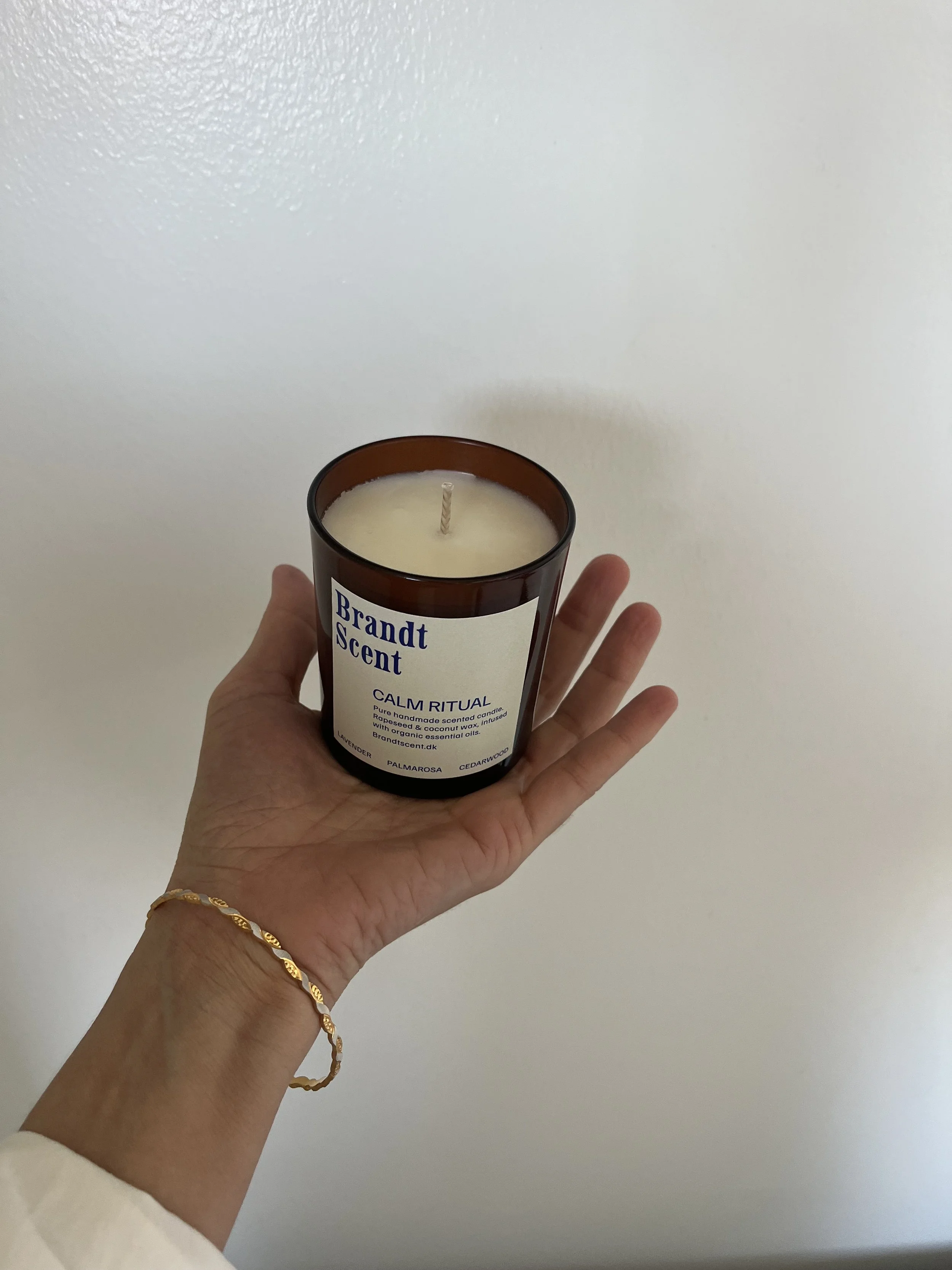 Scented Candle Calm Ritual