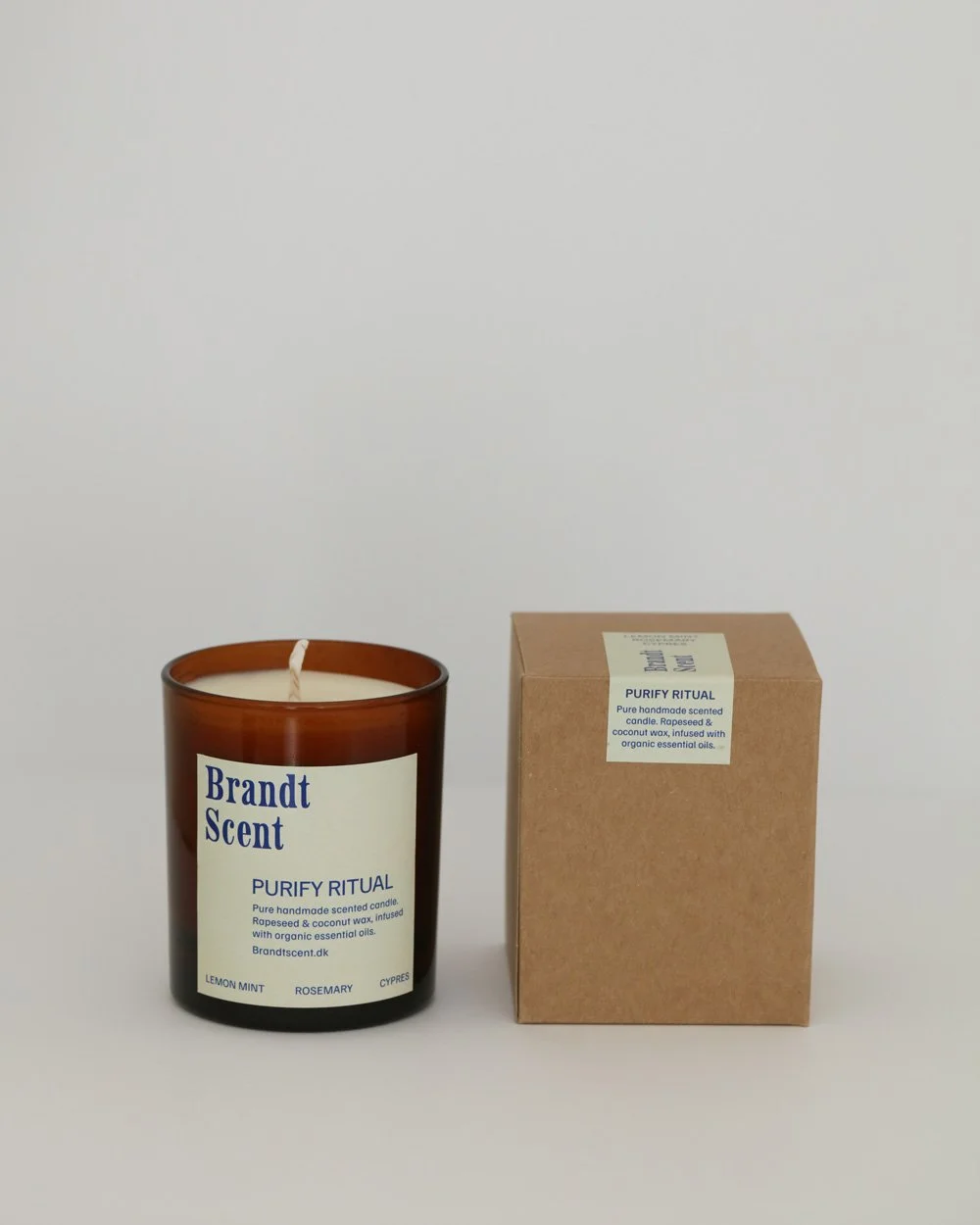Scented Candle Purify Ritual