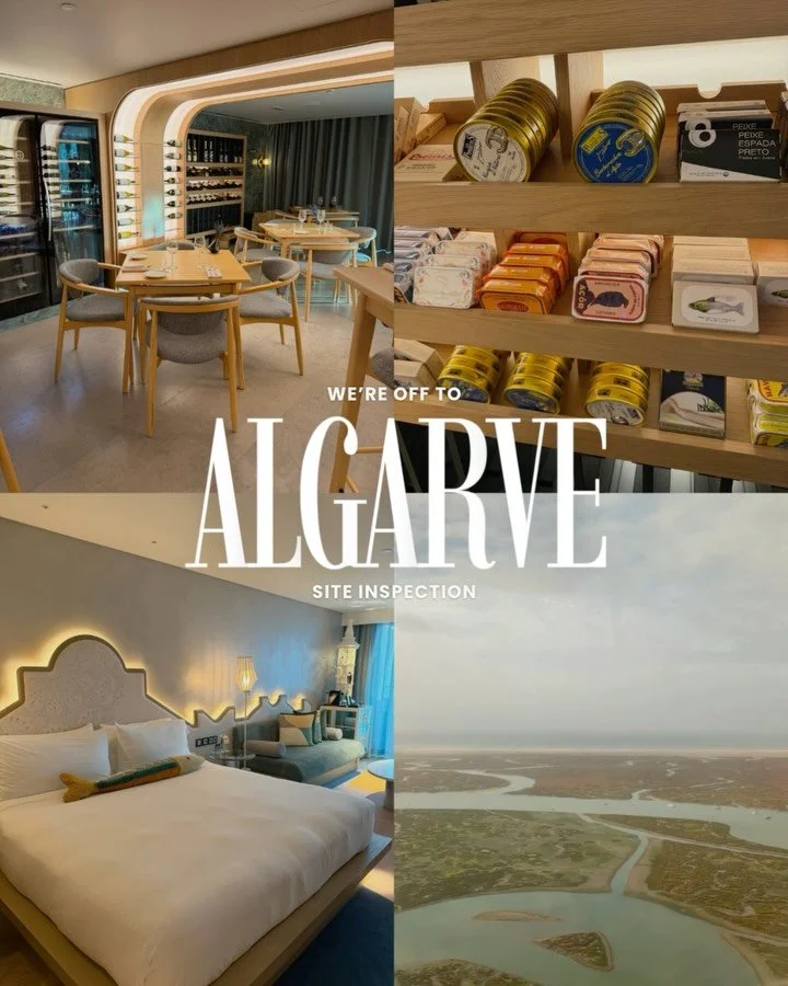 Location scouting, Algarve edition ✈️🌊

Last week took us to the Algarve for an upcoming event in March! 

Which meant:
very early flights (really early 😴), coffee in hand, together with @elisabetlittlegeisha and then walking the grounds, feeling t