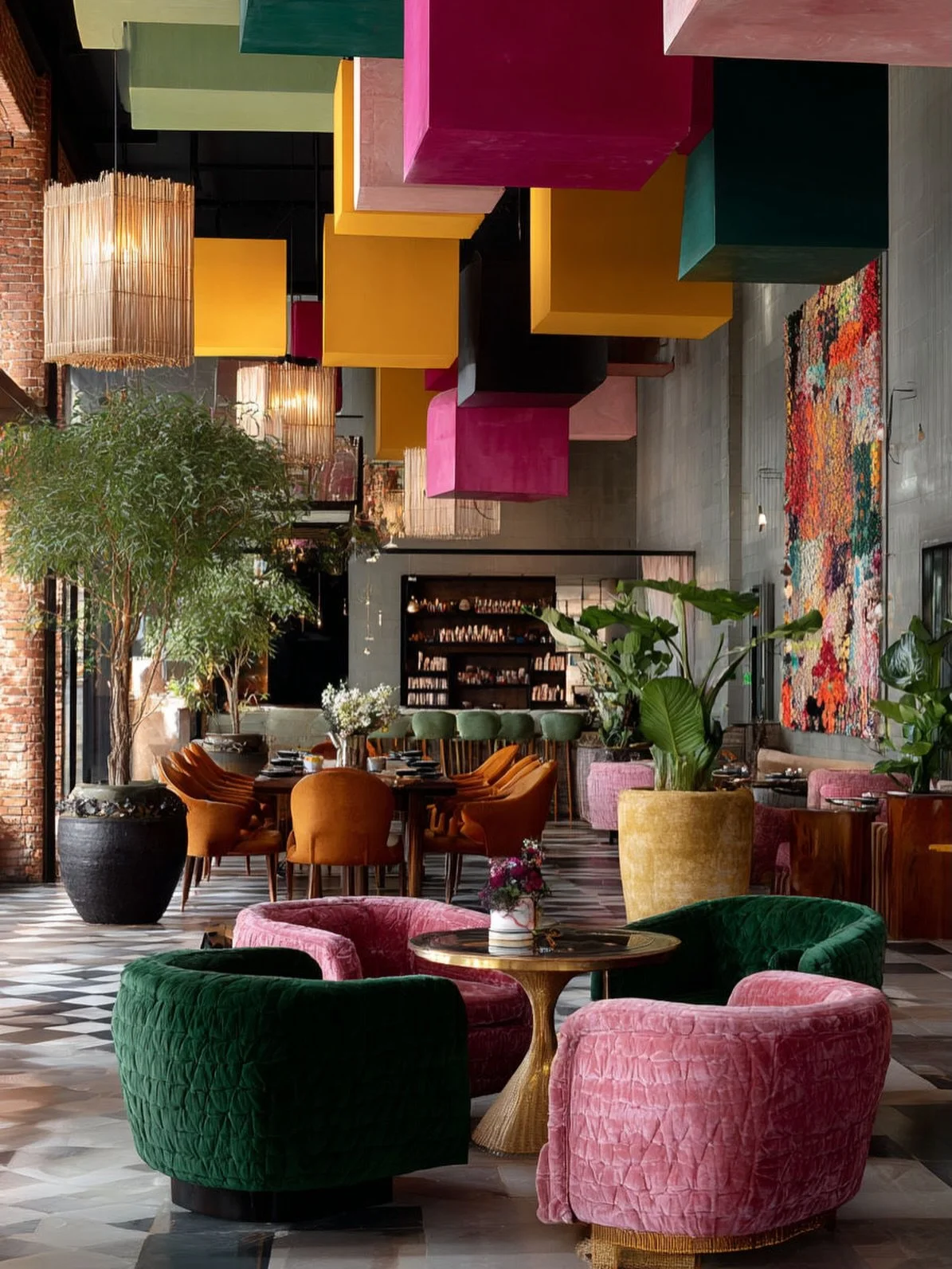 We love spaces that dare to stand out!
Bold colours, rich textures, unexpected shapes&hellip; all coming together in a way that just works✨