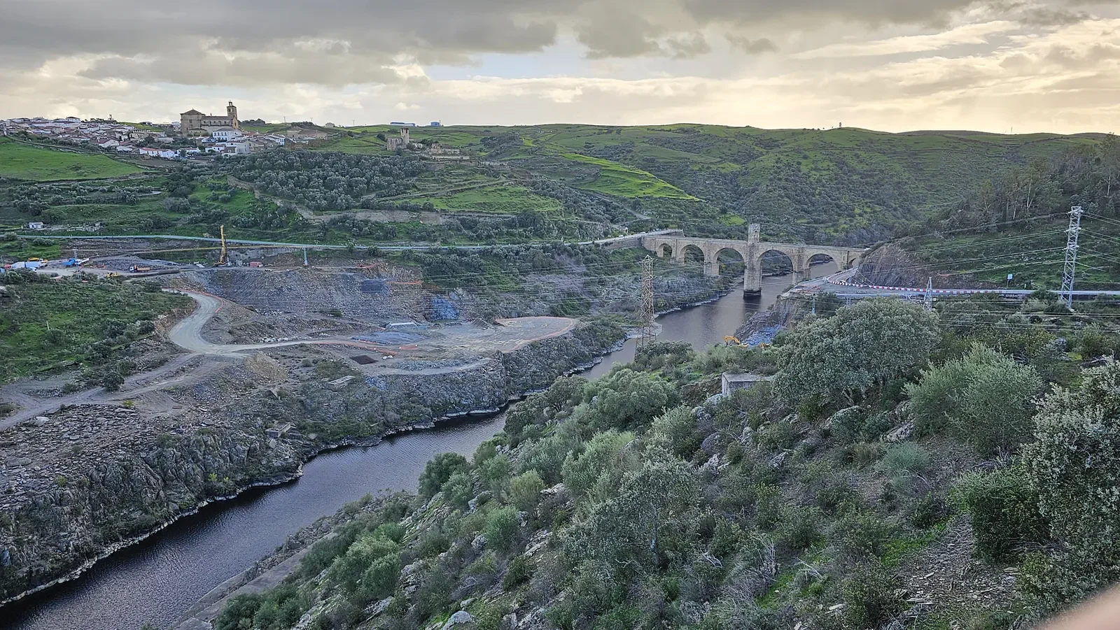 Alcántara. El puente. El Tajo