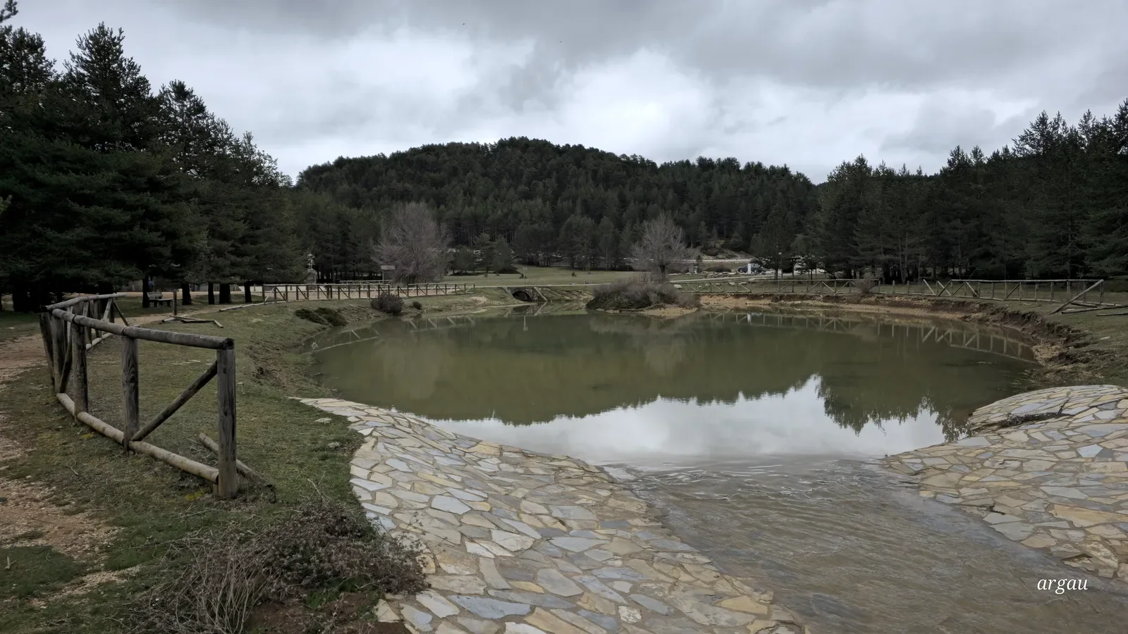 Nacimiento del río Tajo en Frías de Albarracín, Teruel