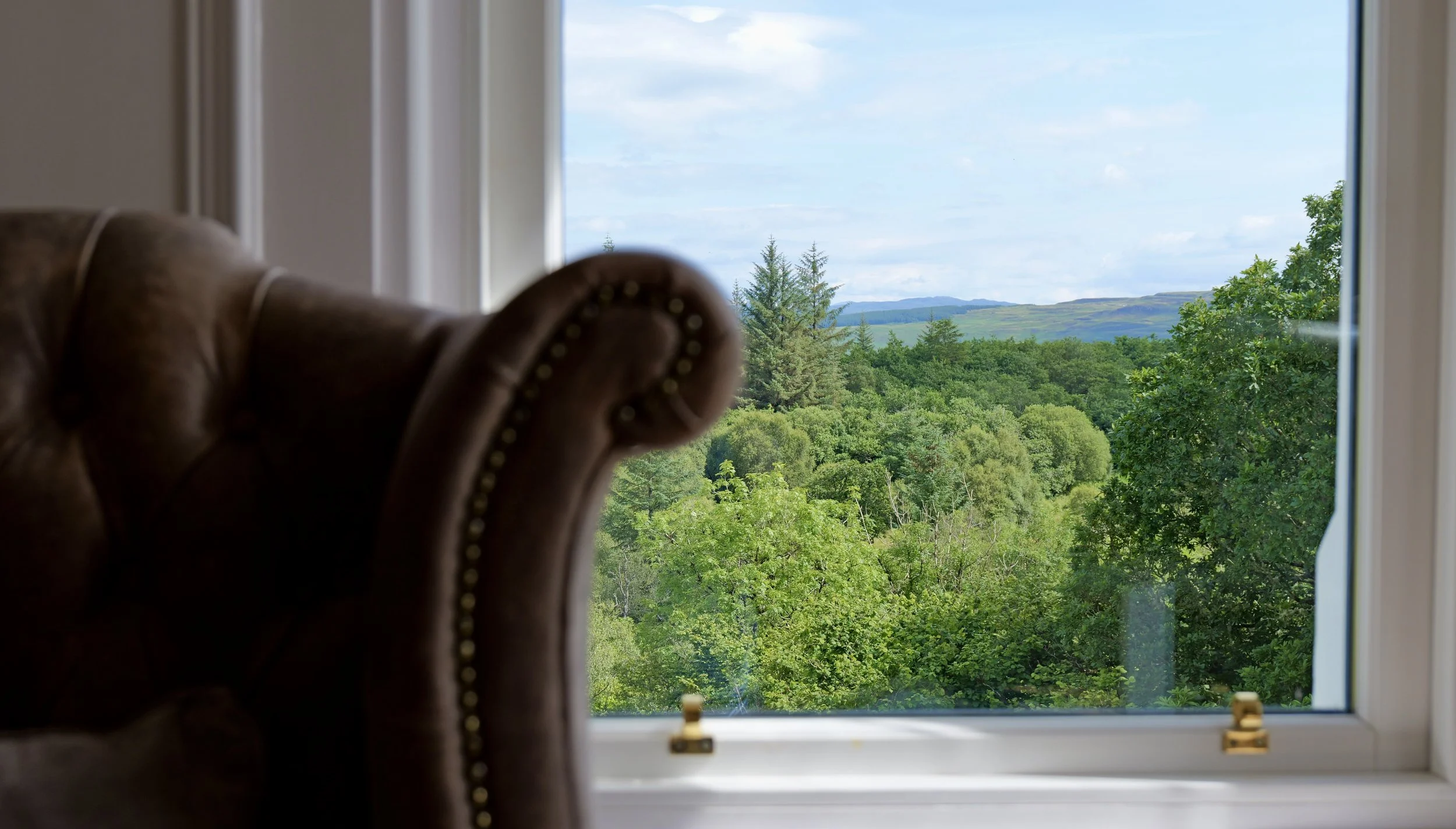 The view from the Allan Room