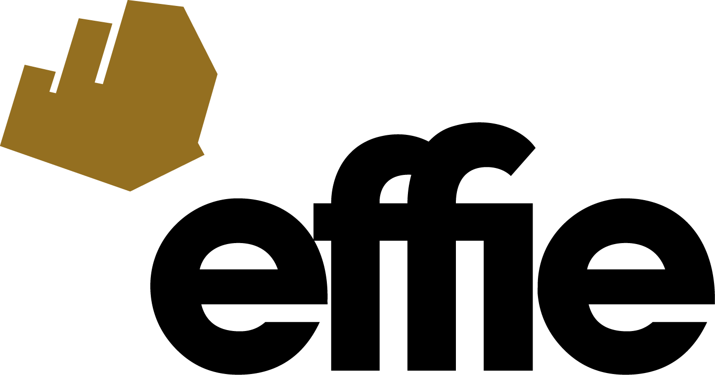 Schwarzes Logo mit goldfarbiger, stilisierter Hand, die einen Gegenstand hält, und dazu schwarzer Text auf weißem Hintergrund