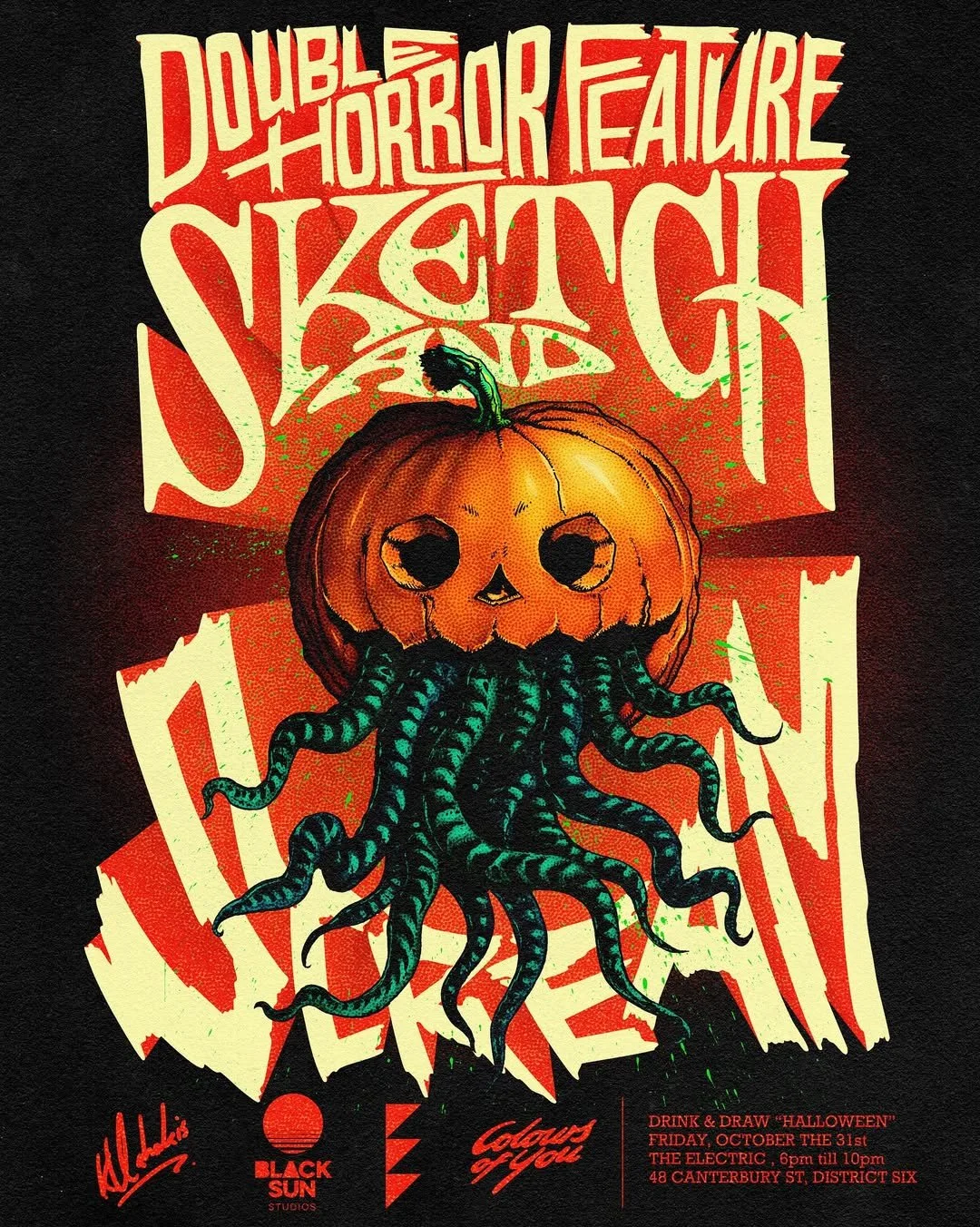 Halloween | Drink and Draw