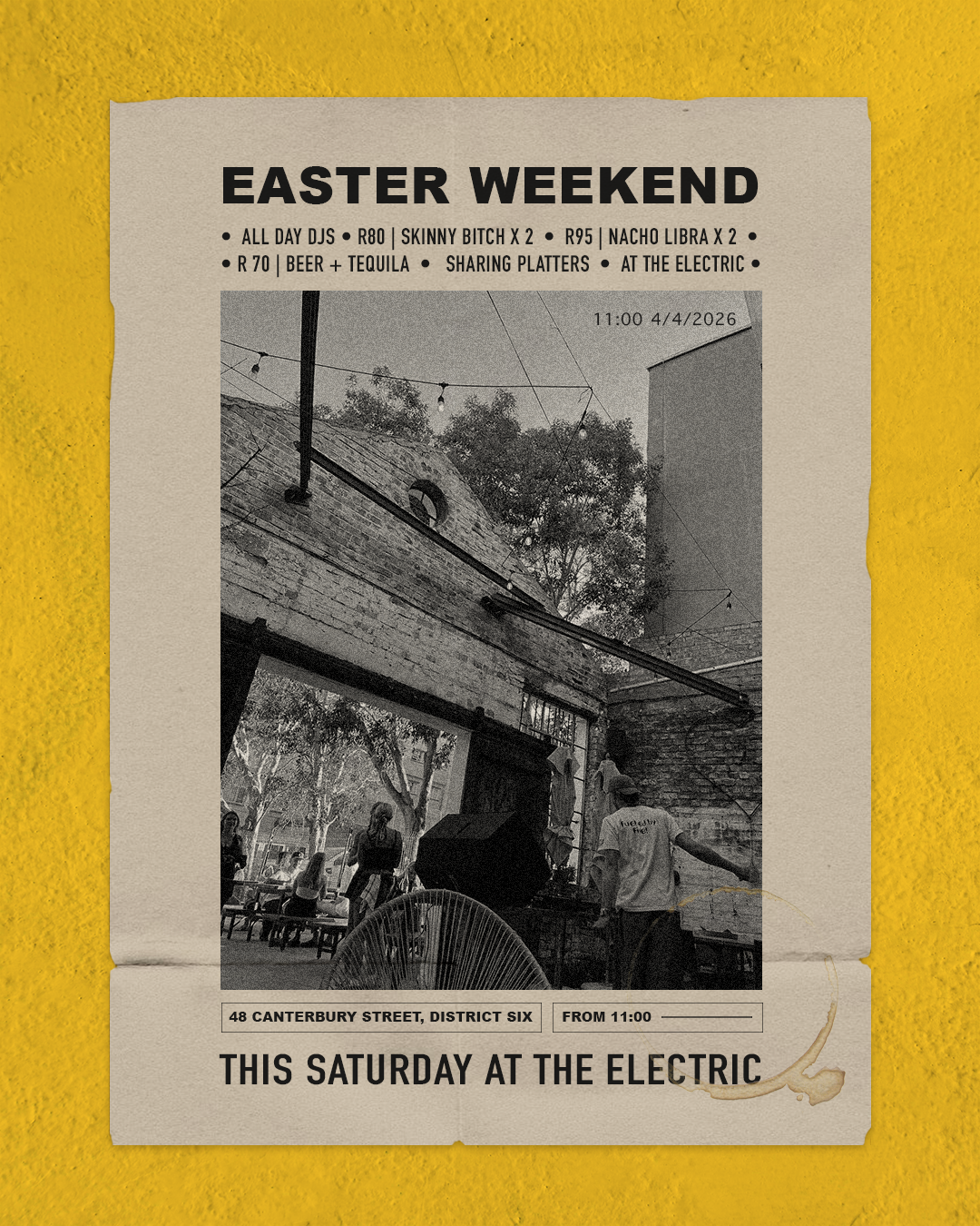 Easter Weekend Party