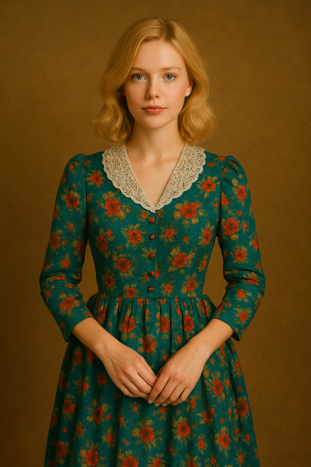 Edwardian Style Floral ES927