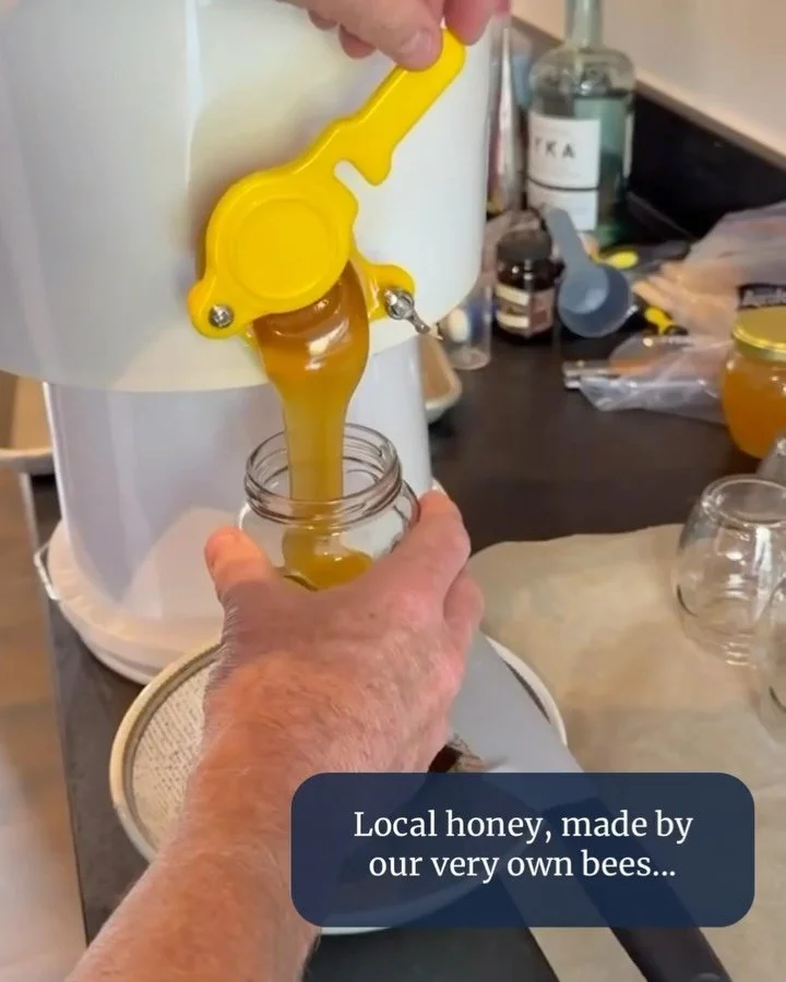 There&rsquo;s something pretty special about knowing exactly where your honey comes from. 

This one hasn&rsquo;t travelled far! Produced by our very own bees here at Manor Hive, then bottled and labelled by hand ready to make its way to you.

We hav