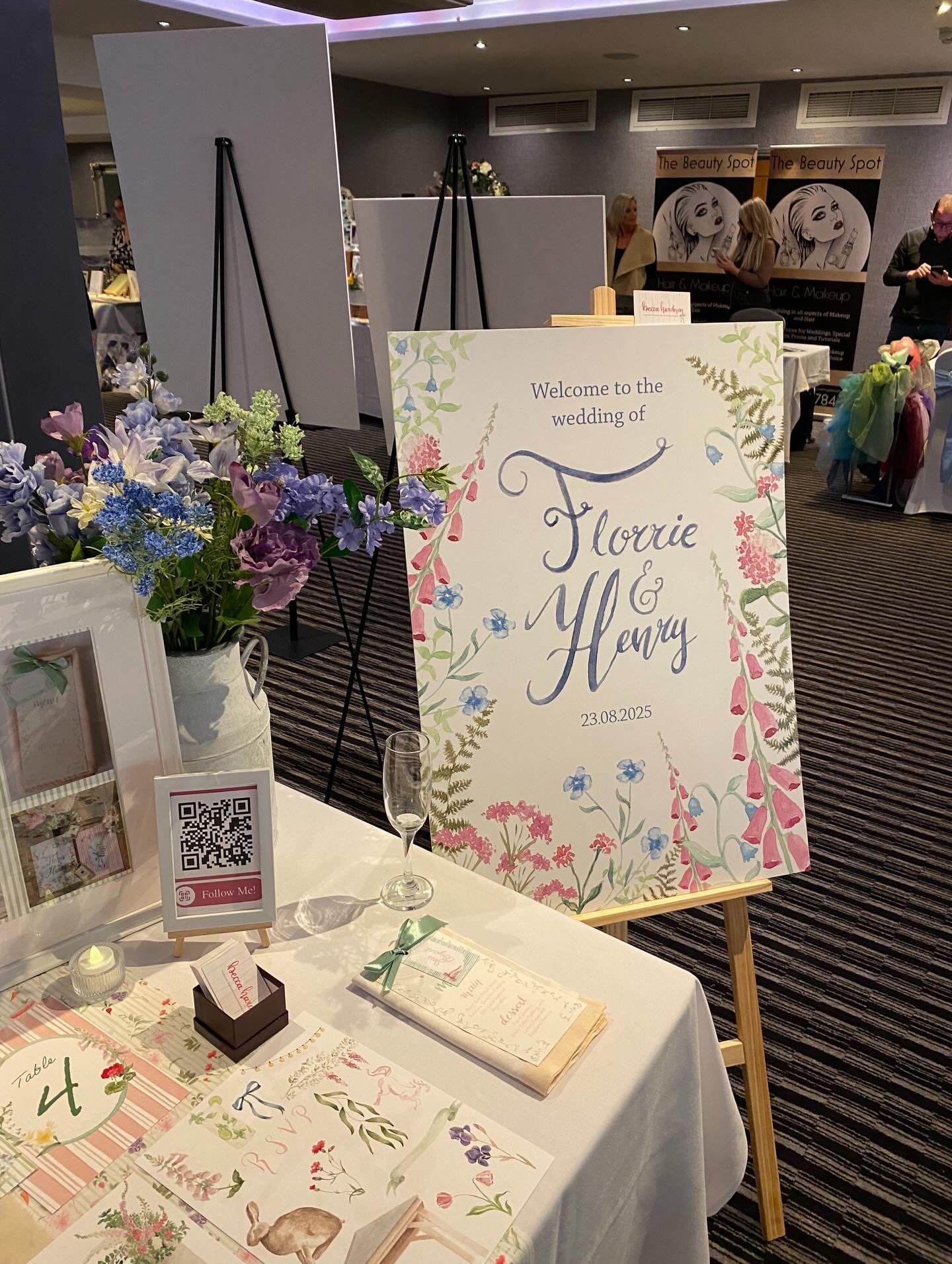 yesterday i was lucky enough to showcase my work alongside many others at @dtcadburyhouse and what a day it was! if we met and spoke yesterday, thank you for coming! and i hope to hear from you soon! 

#wedding #weddingstationery #weddingfair #events