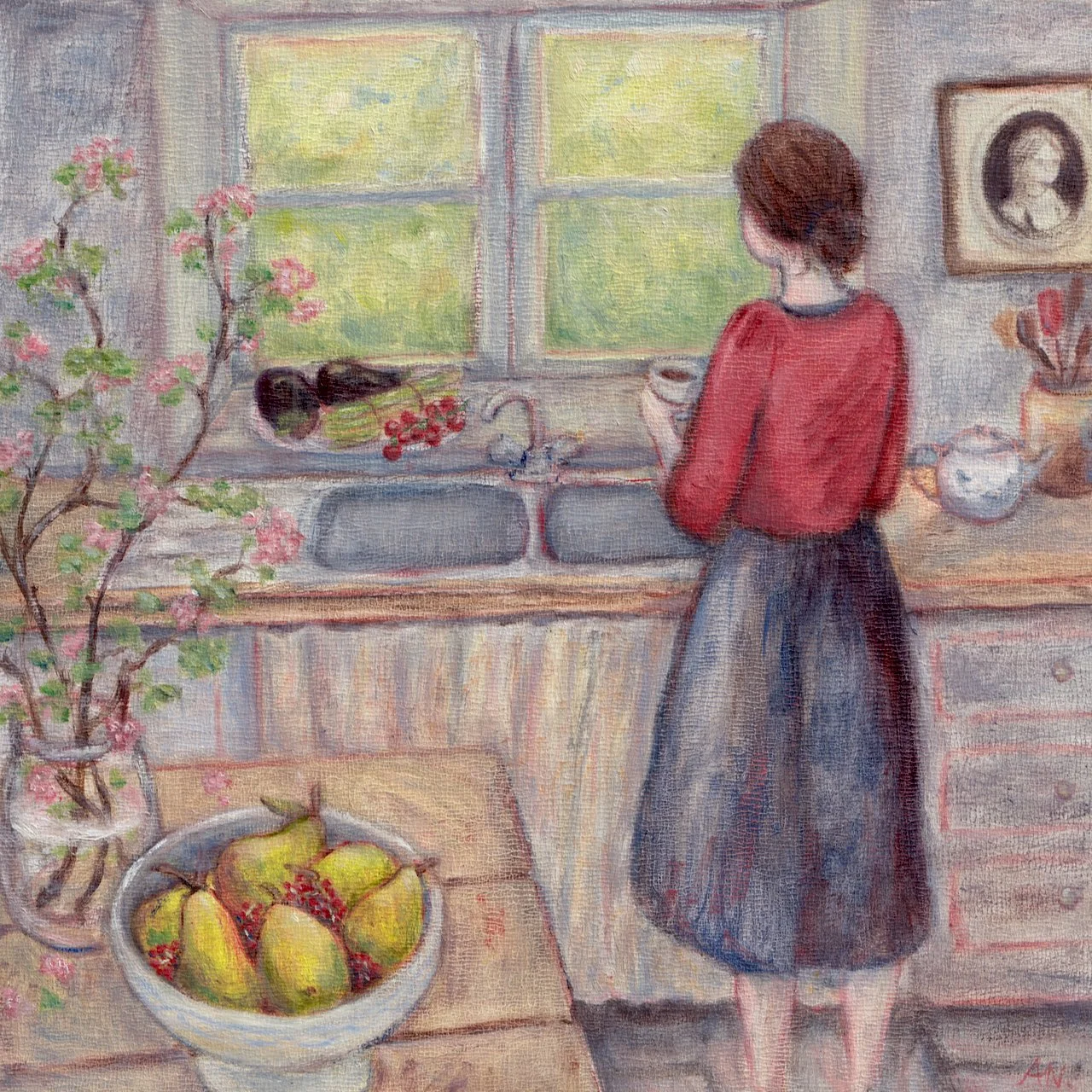 Original Oil Painting 'Still Life'