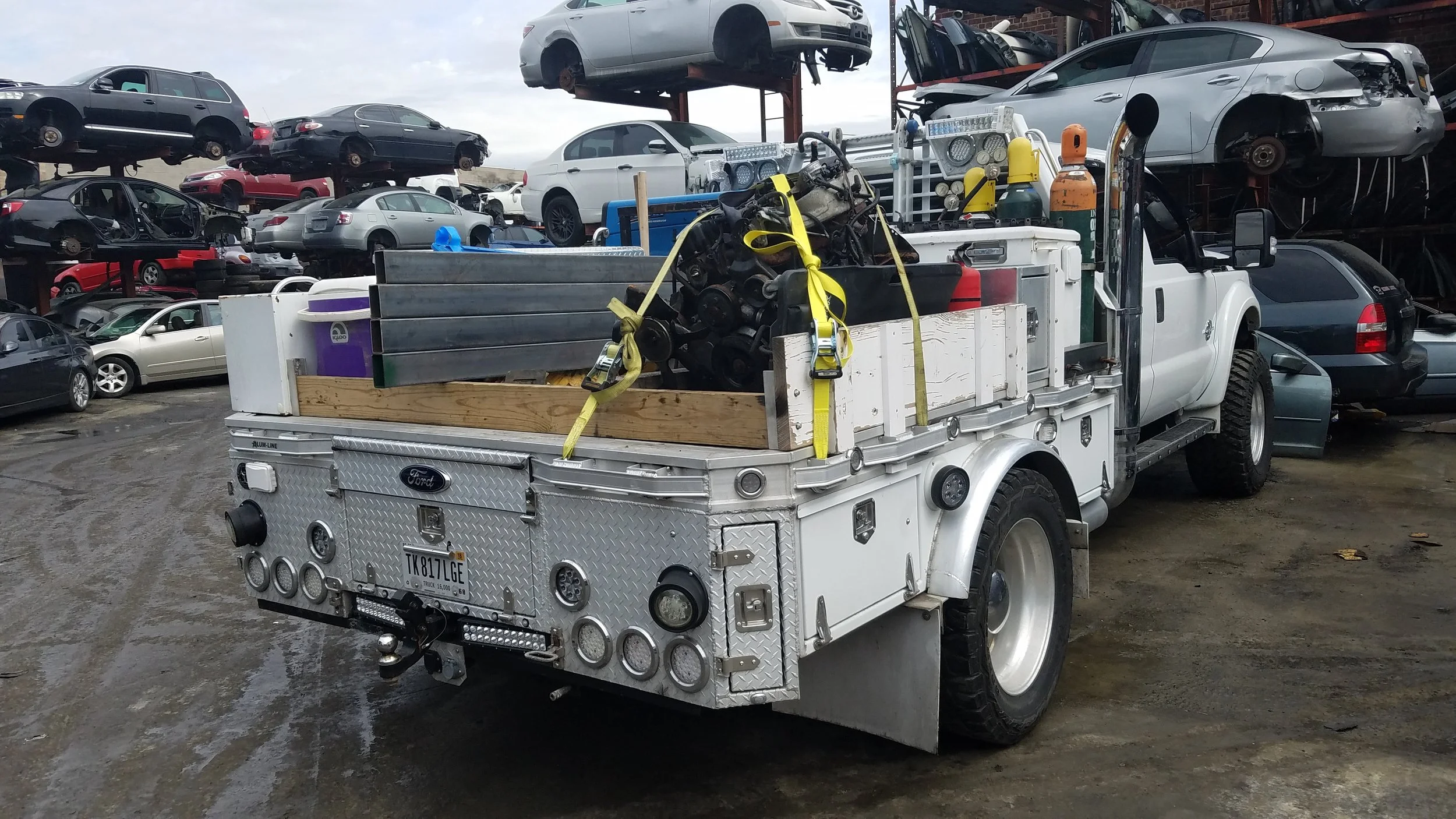 "New" 4.0 engine from a Junk Yard in Brooklyn, NY