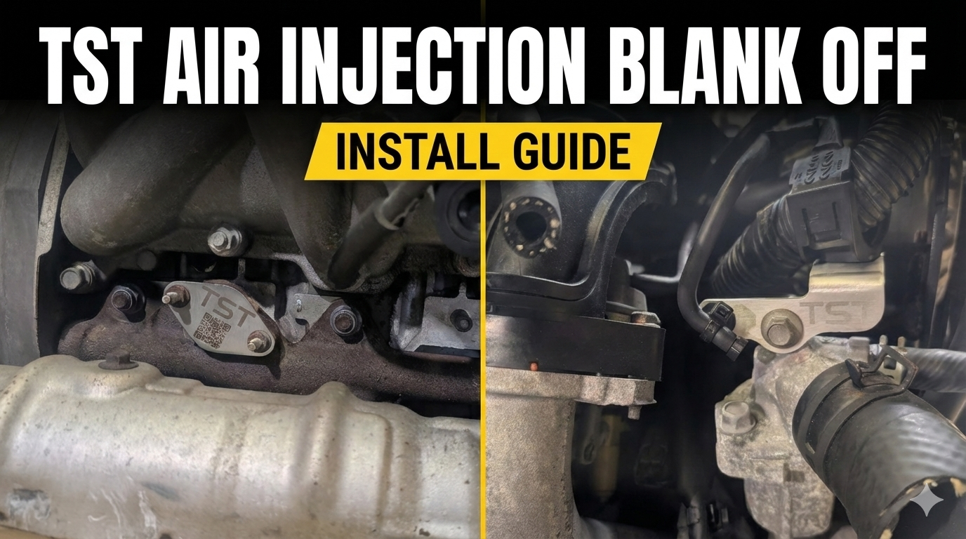 Mazda RX8 - Series 1 - Air injection blank off guide