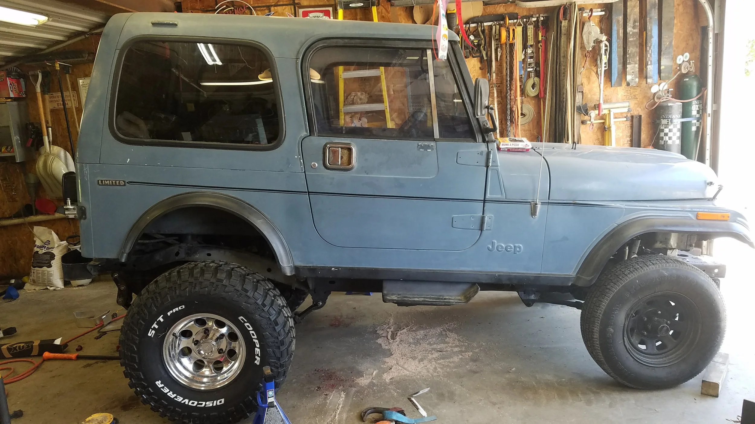 Rear diff ratio and tyres done