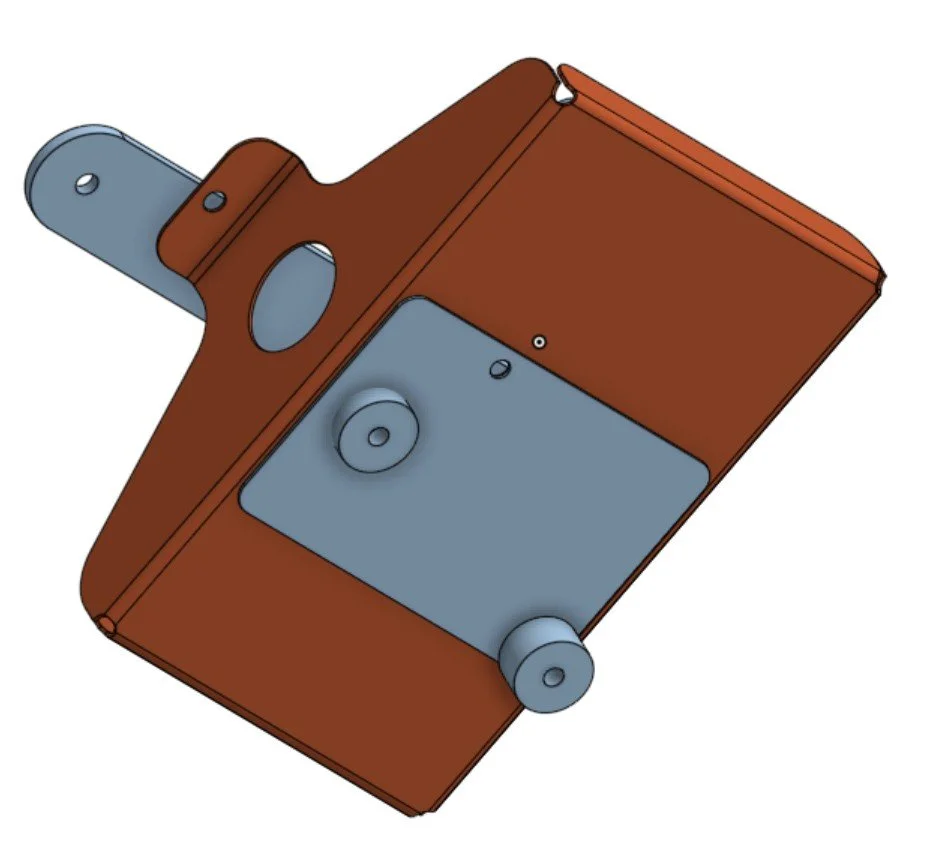 Layout showing spacers