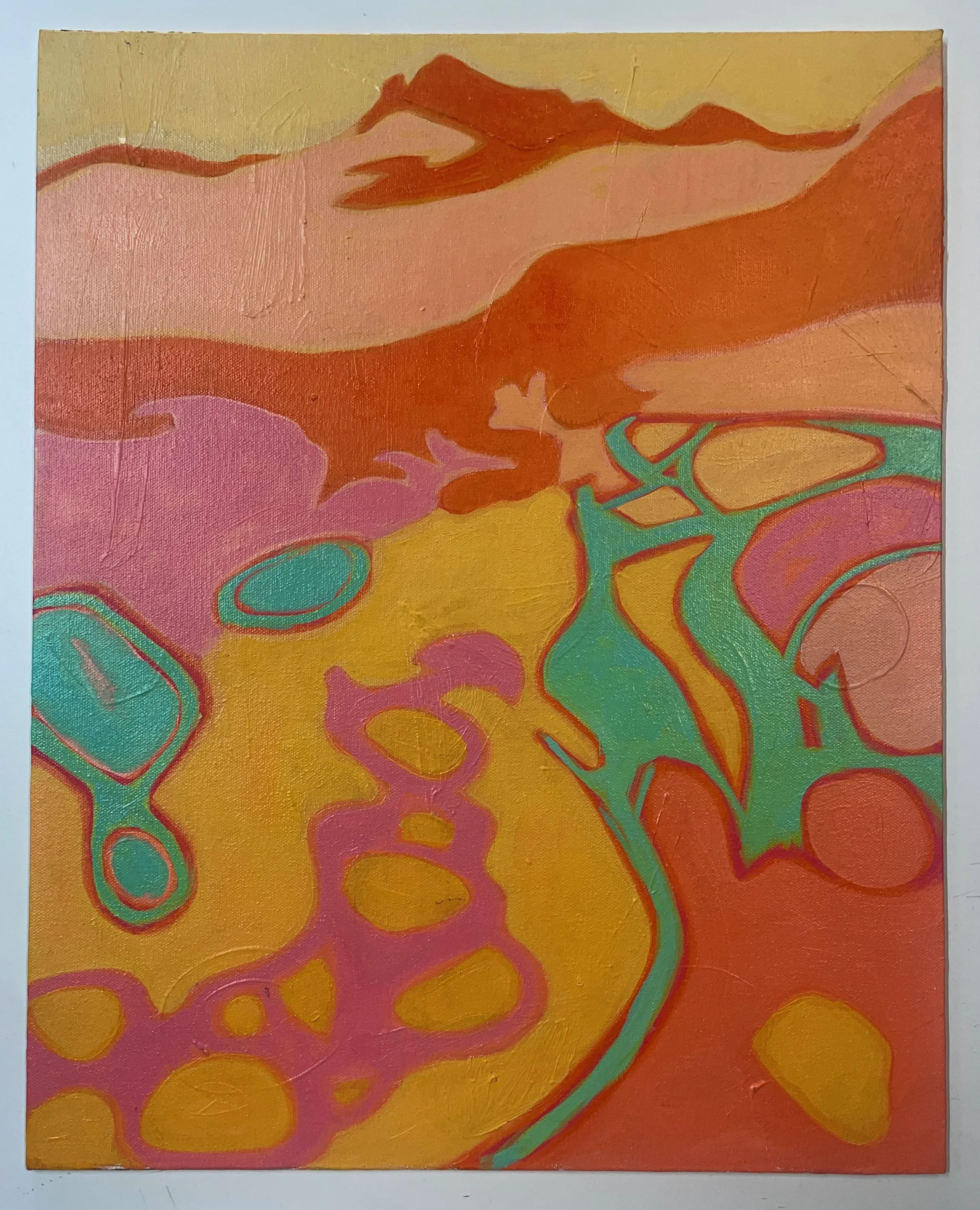 Burn on Conival, 16” x 20” / 40.6 × 50.8cm, Oils on canvas-board, 2026