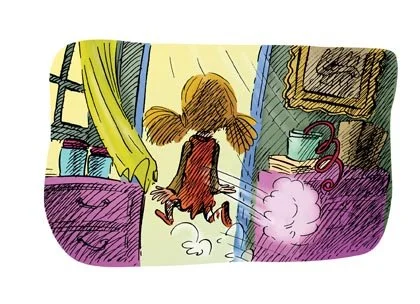 Interior art from "The Mad Scientist Next Door".