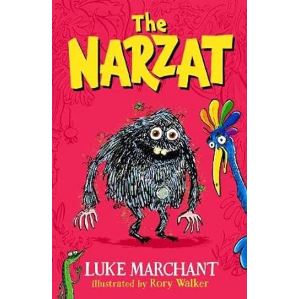 The Narzat, Everything with Words, 2023. Written by Luke Marchant and illustrated by me.