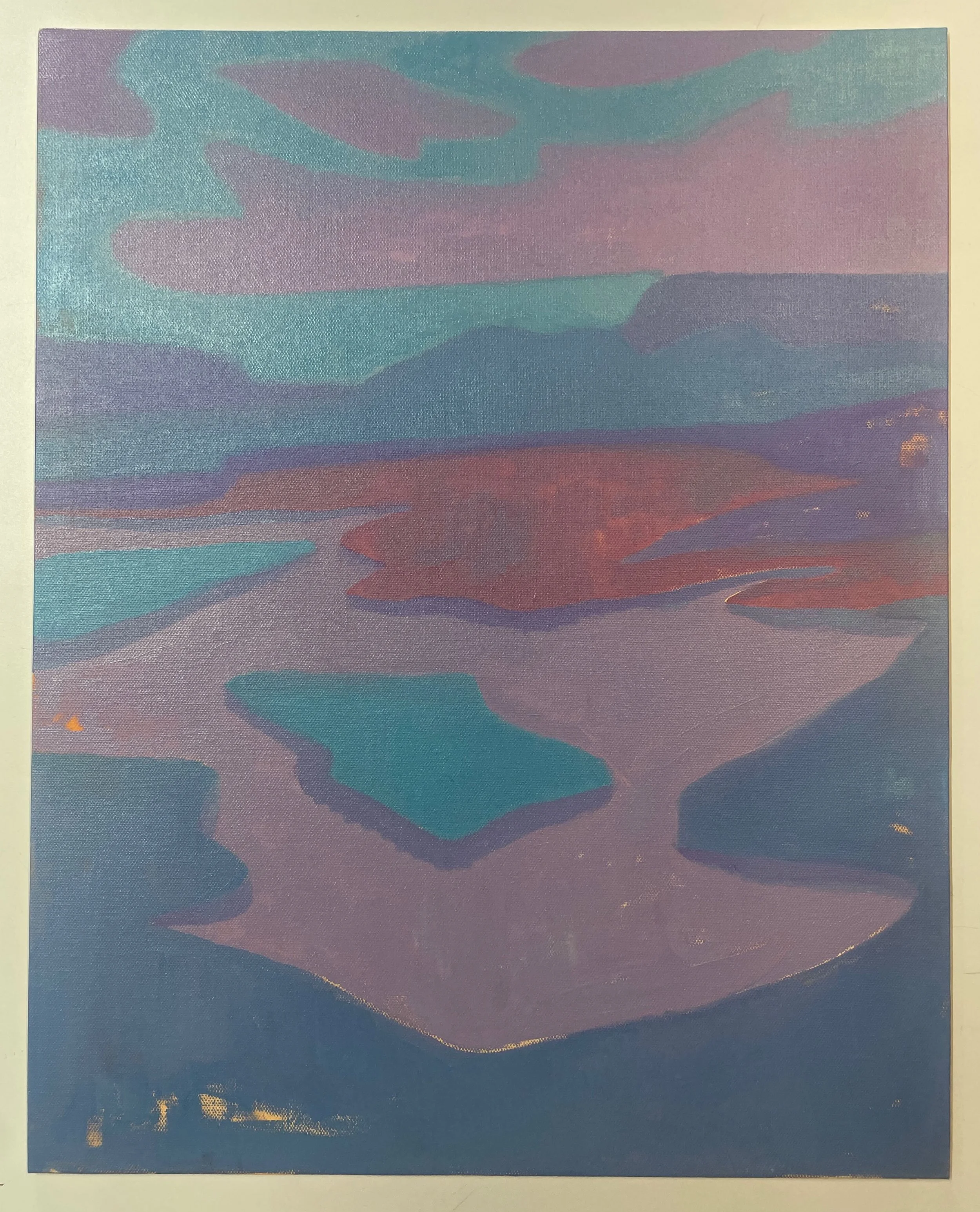 Coigach Hidden Peaks, 16” x 20” / 40.6 × 50.8cm, Oils on canvas-board, 2026