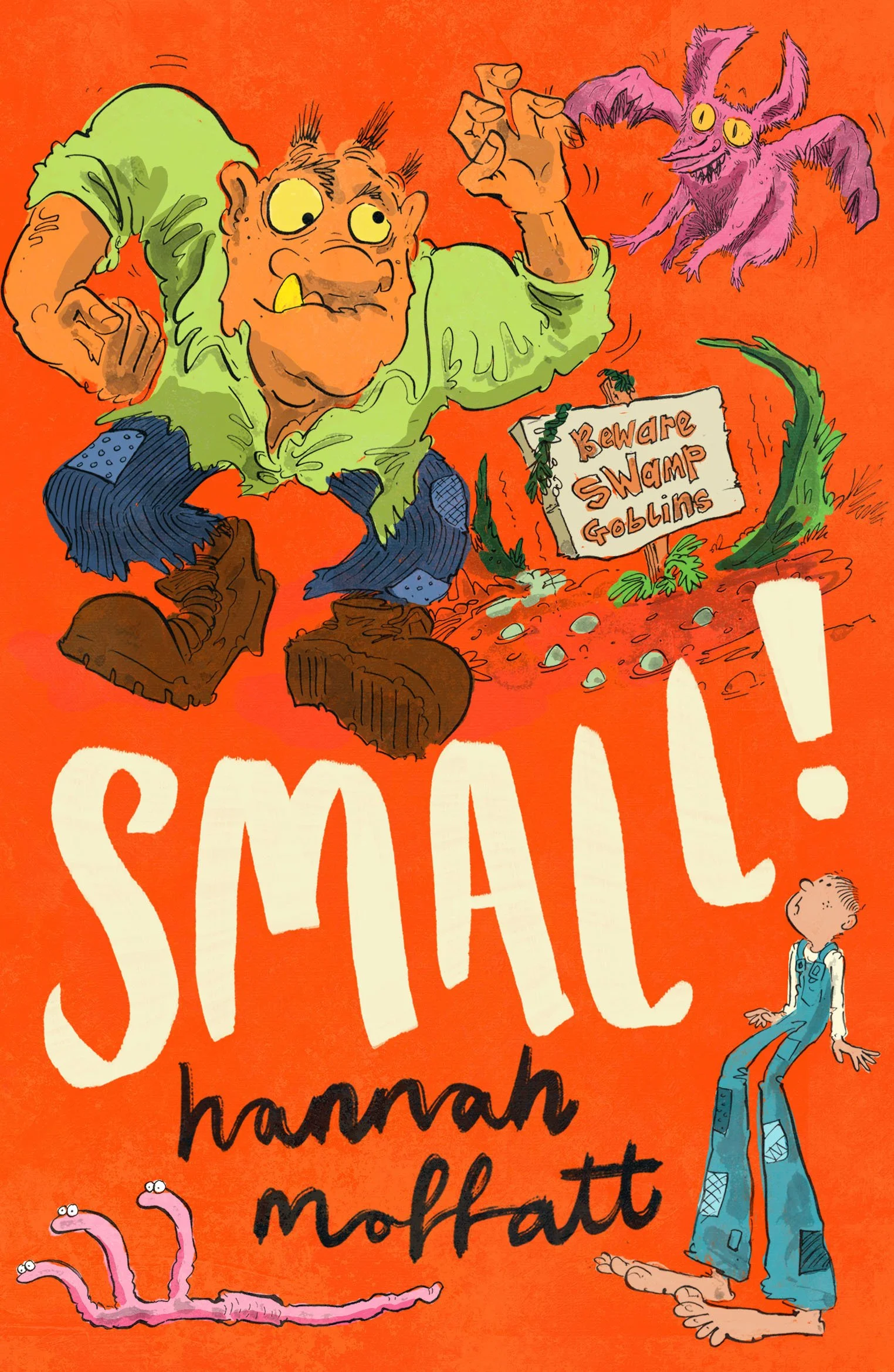 Small! Everything with Words, 2022. Written by Hannah Moffat, illustrated by me.
