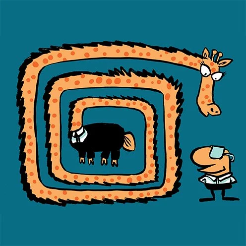 Blog header cartoons for Practical365 website. Since 2017. Ongoing.