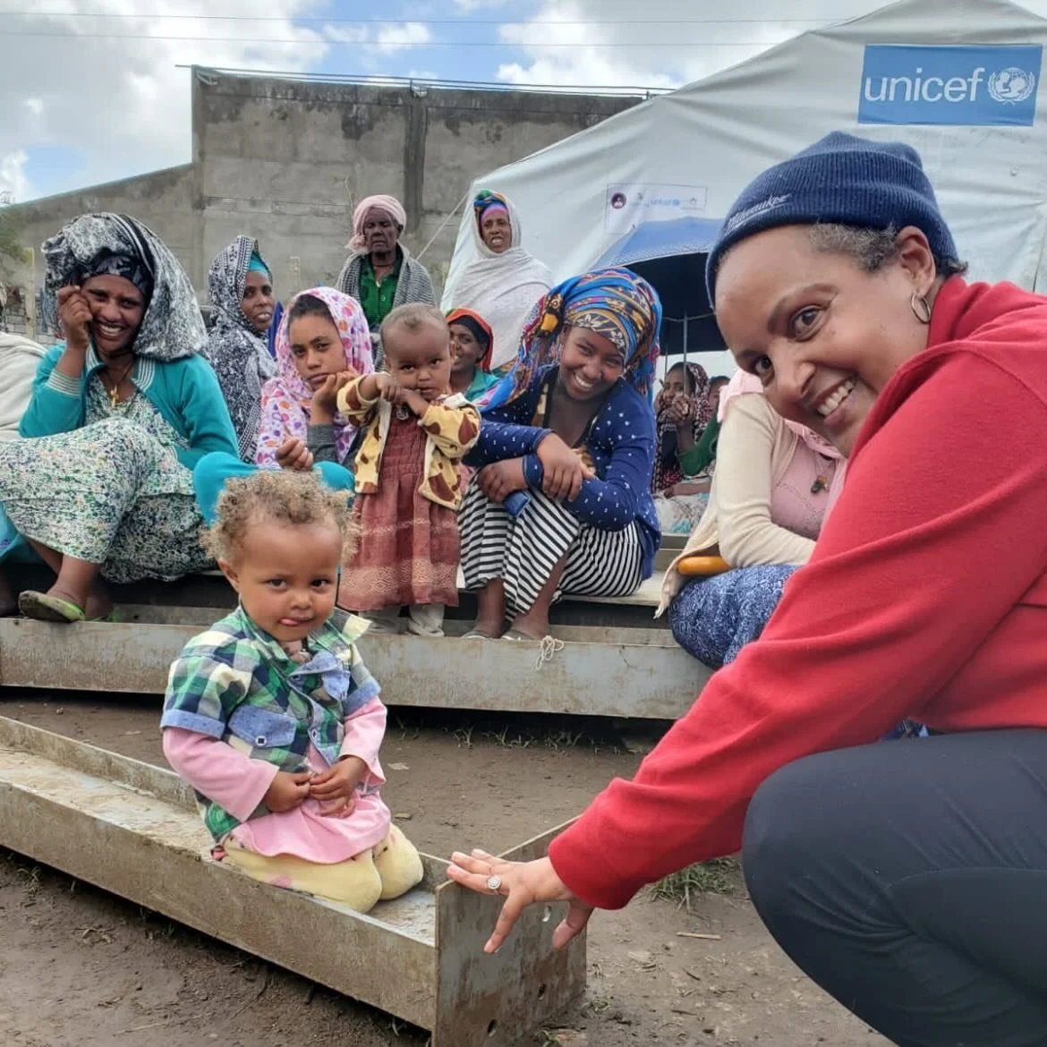 Give a little gursha this holiday season 🩷

Gursha is more than feeding someone, its presence, care, and letting them know you see them. Watching my mom share moments like this from the refugee camp reminded me how powerful it is to share joy in eve