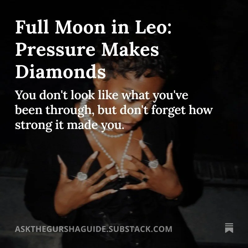 Read the Full Moon in Leo post, now on Substack&mdash;link in bio! 

#fullmoon #leo #leomoon #substack #astrologyreels