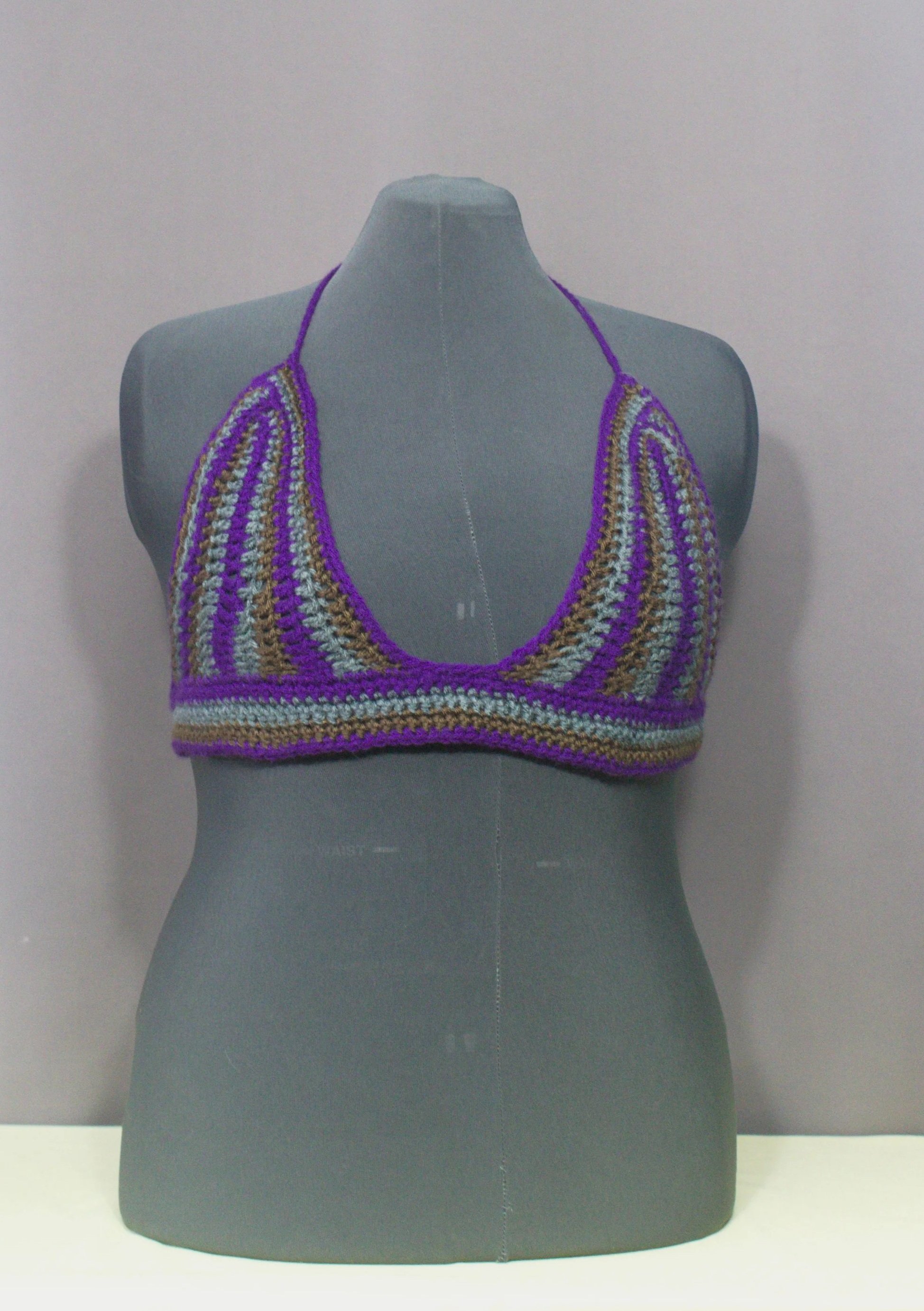 Bohemian Dream Crochet Crop Top Bikini