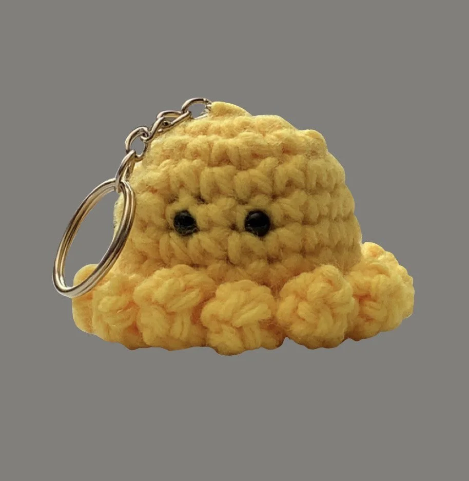 Small Octopus Keychain