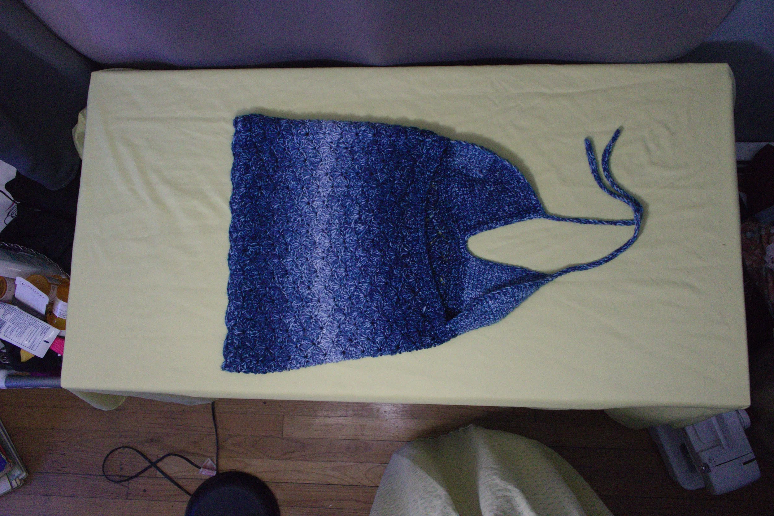 Shell Stitch Bathing Suit Cover