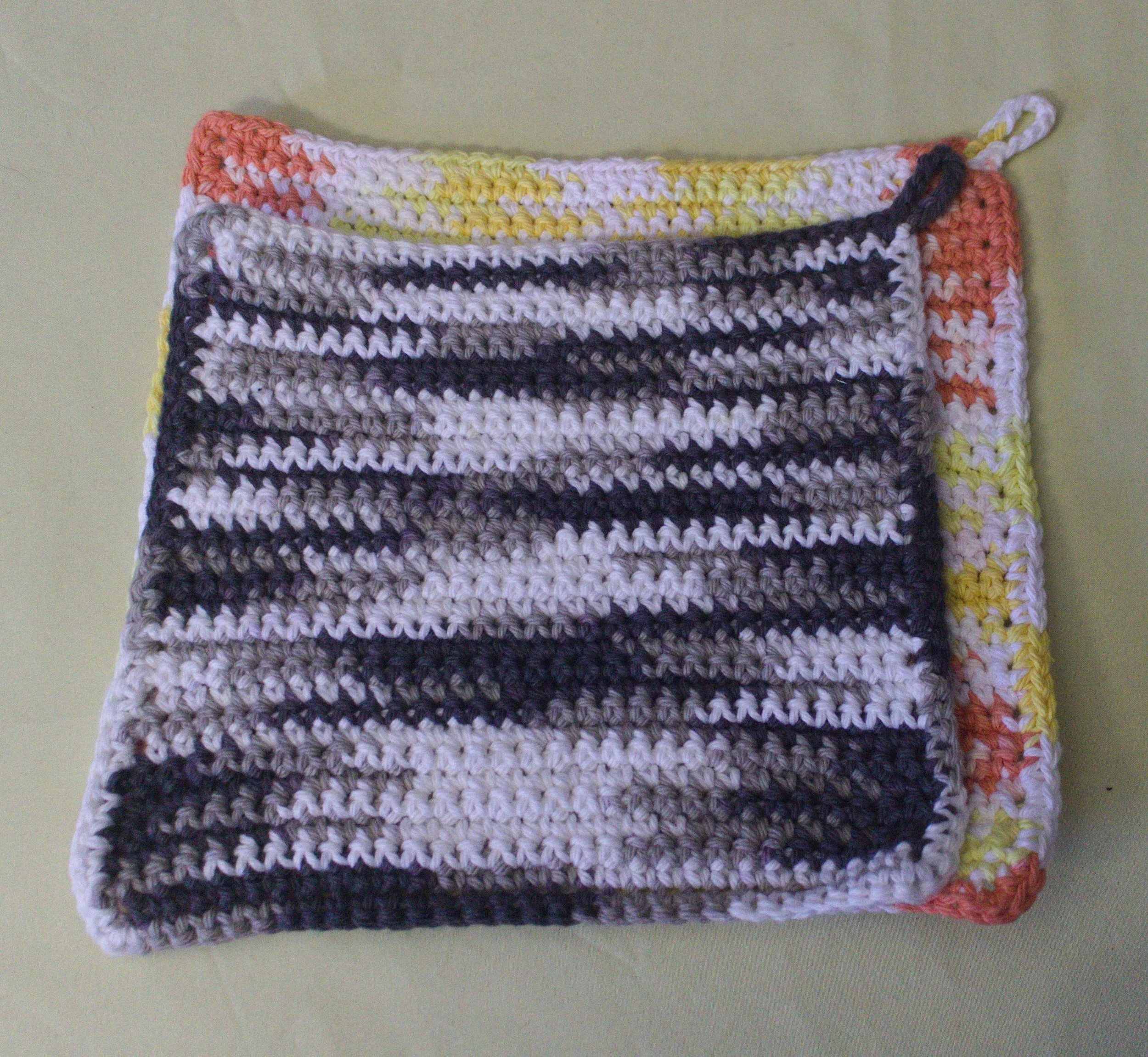 Handmade Crocheted Face Cloths