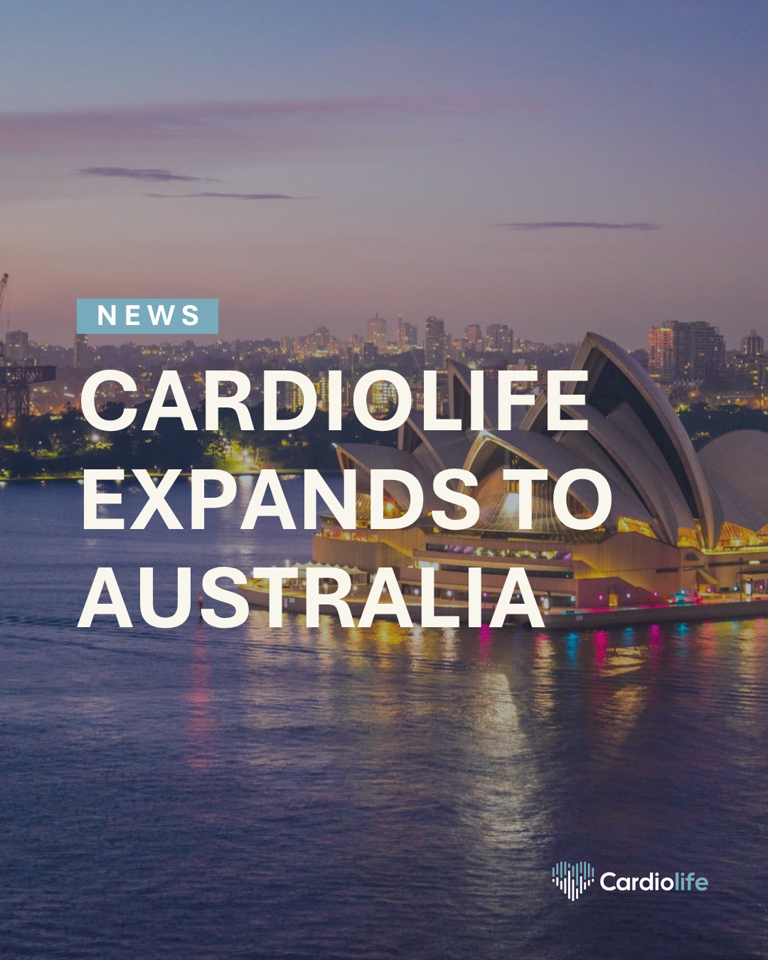 Cardiolife Expands to Australia Following Inclusion in the Australian Register of Therapeutic Goods