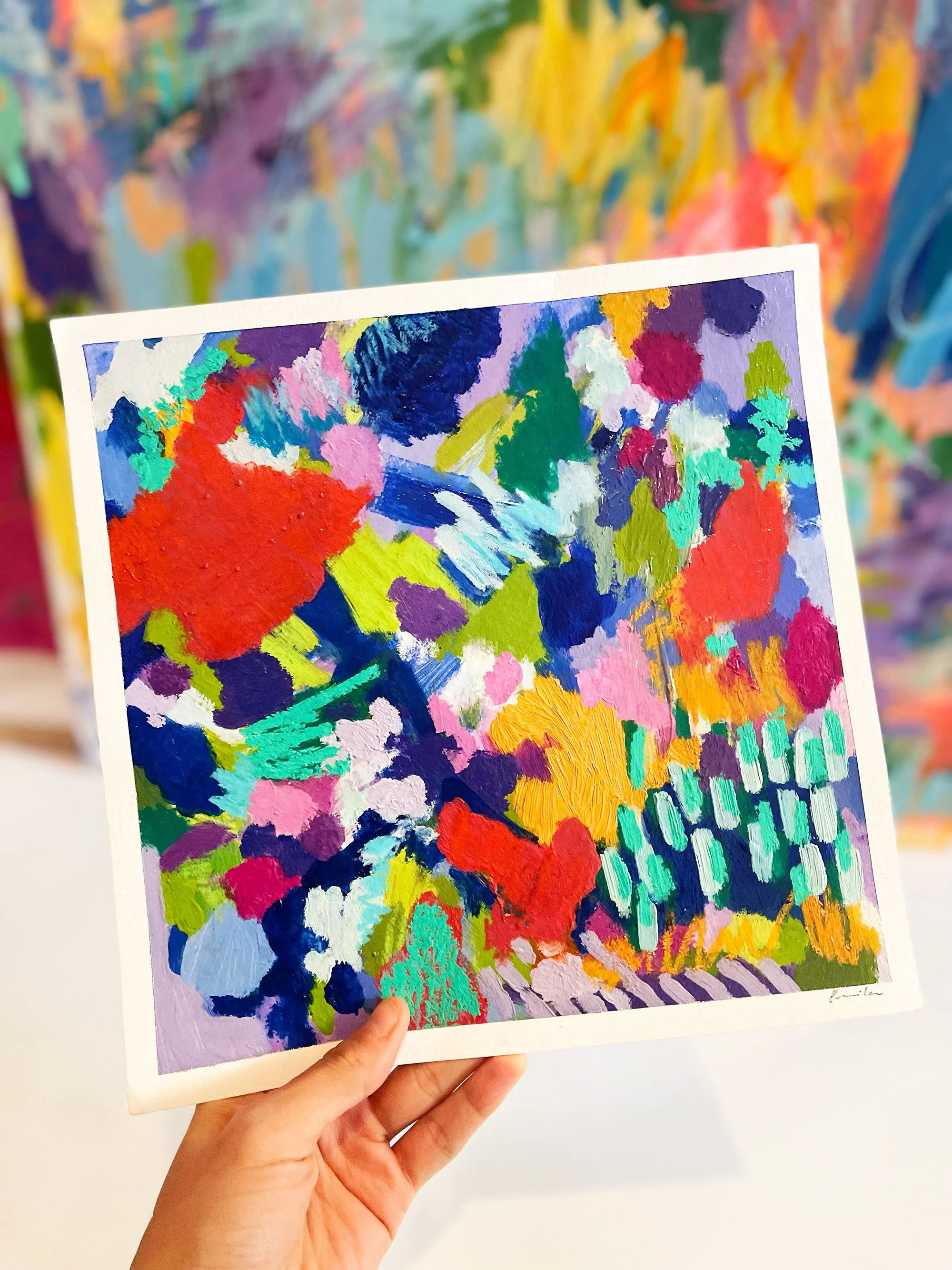 Praia da Garca, 25x25cm