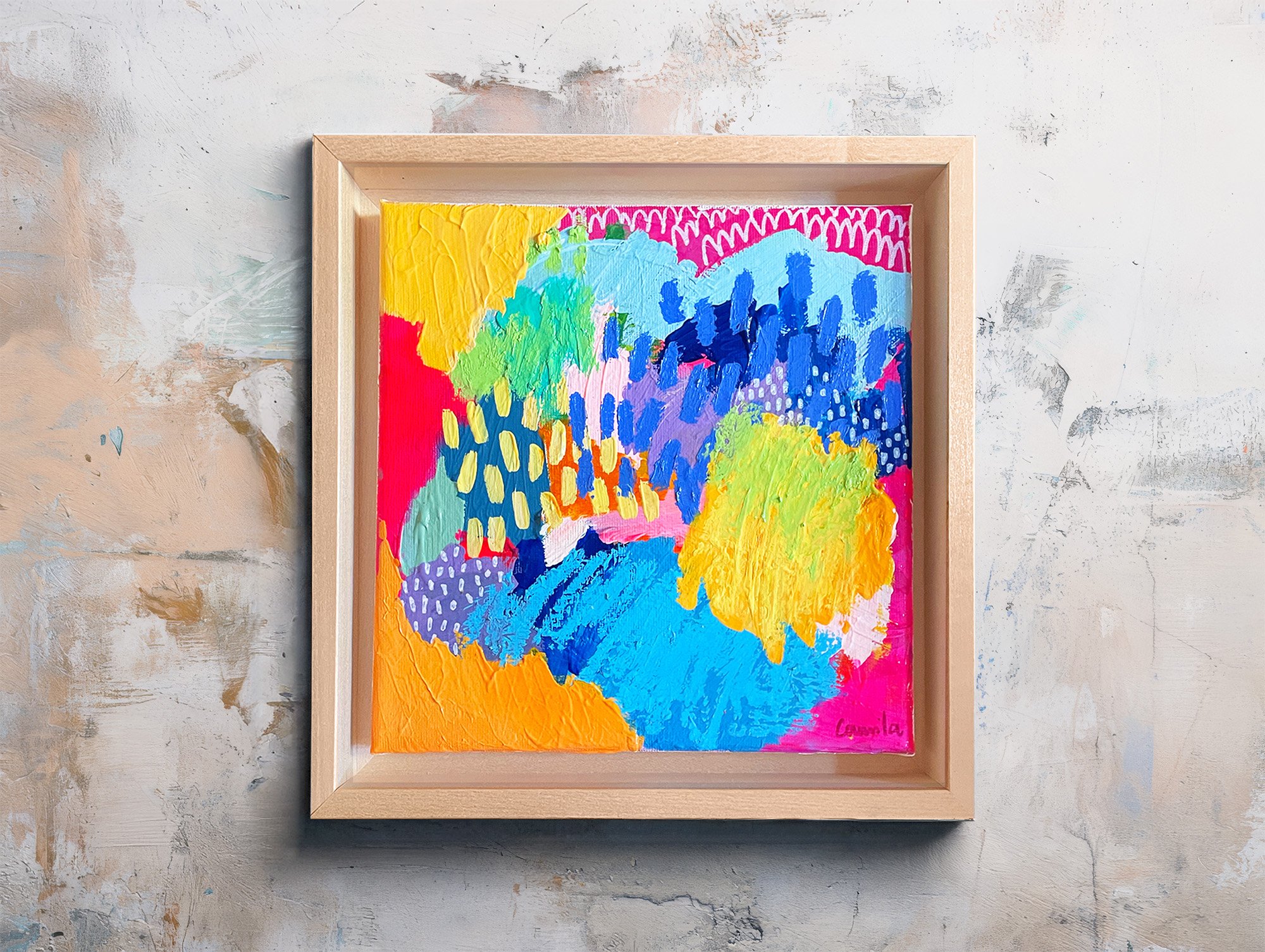 Small Interactions 02, 20x20 cm