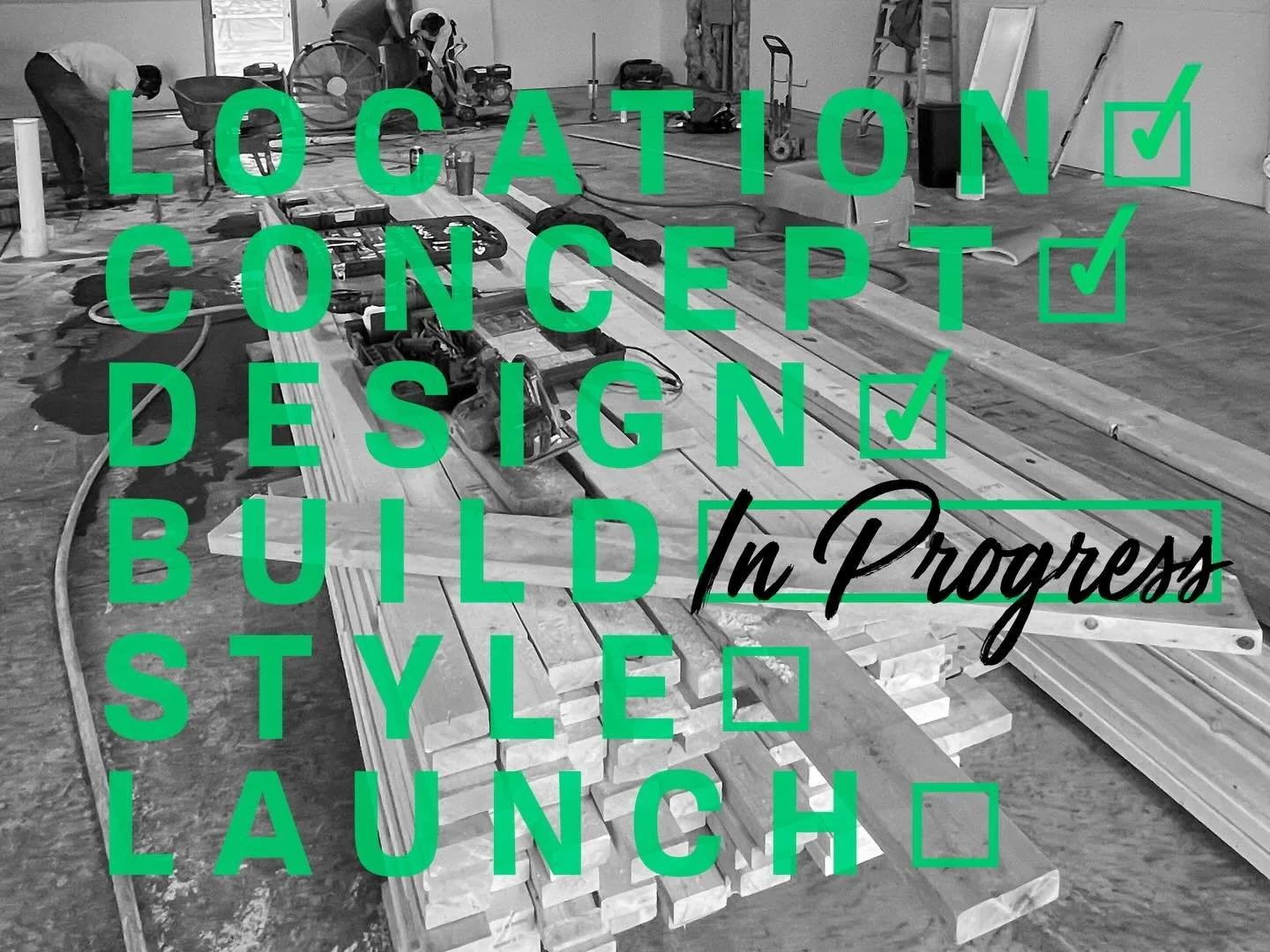 From concept and design&hellip; to build!

We&rsquo;ve officially entered the phase where ideas turn into structure&mdash;and every detail starts to take form.

Stay tuned. Share. And follow our journey.