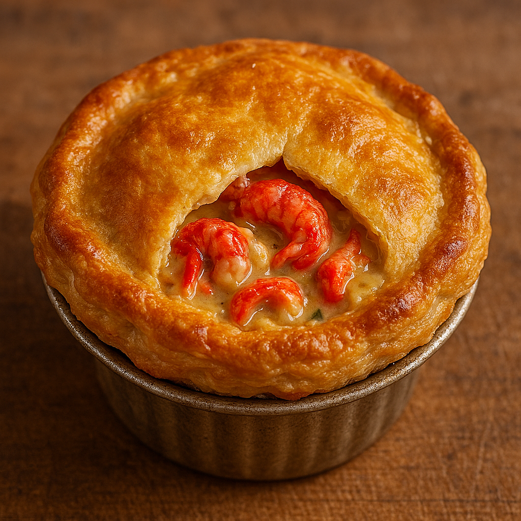 Crawfish "Bayou" Pie (6-inch)