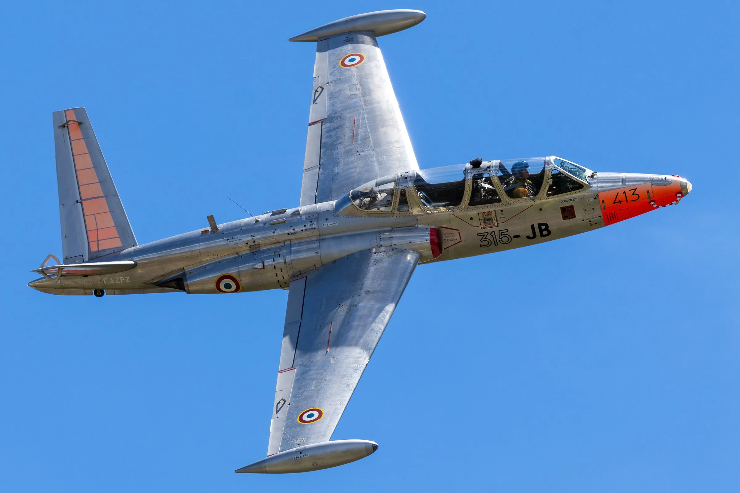  Fouga CM175 Magister F-AZPZ 

Jean Baptiste Berger