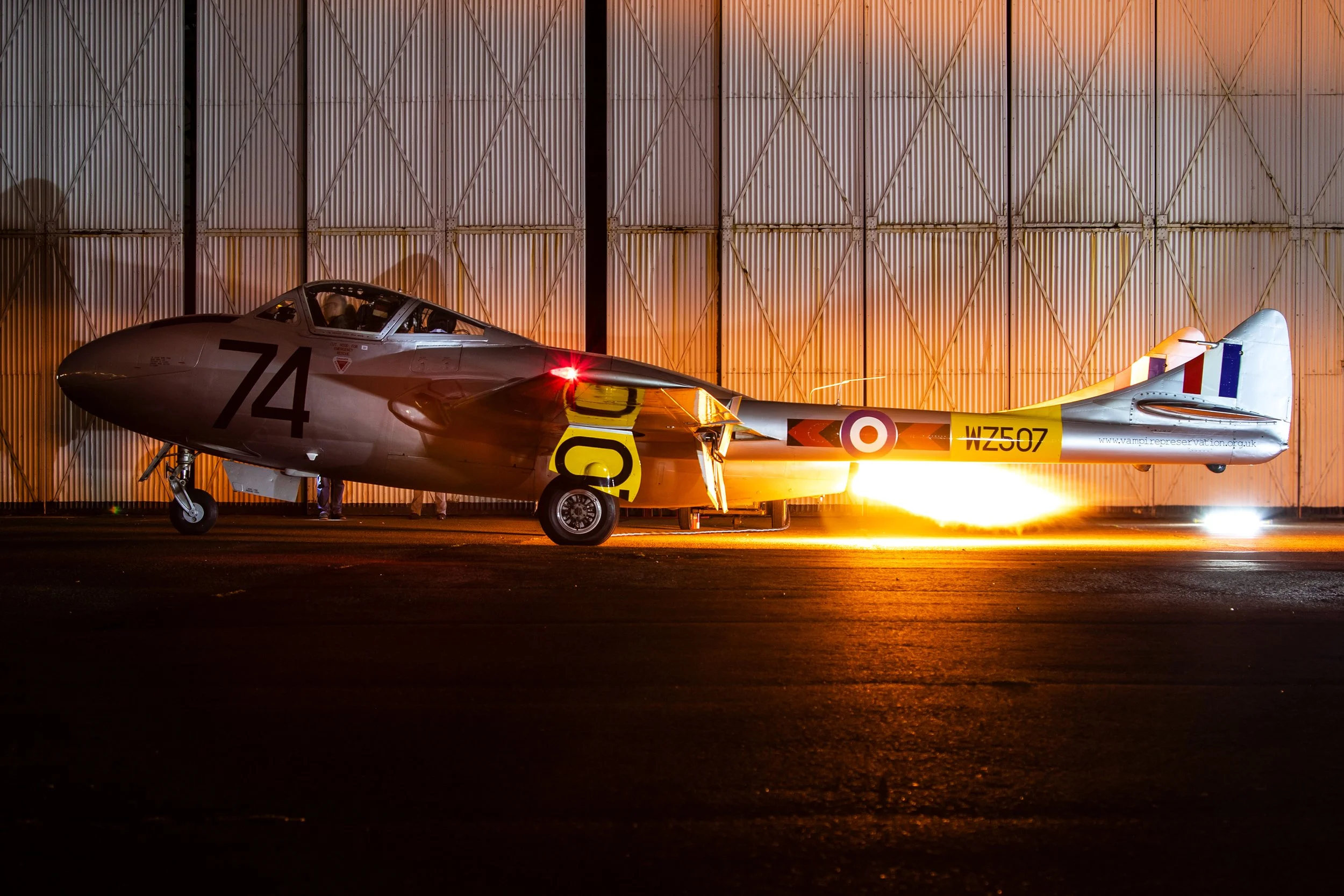  De Havilland DH.115 Vampire T11 G-VTII 

The Vampire Preservation Group