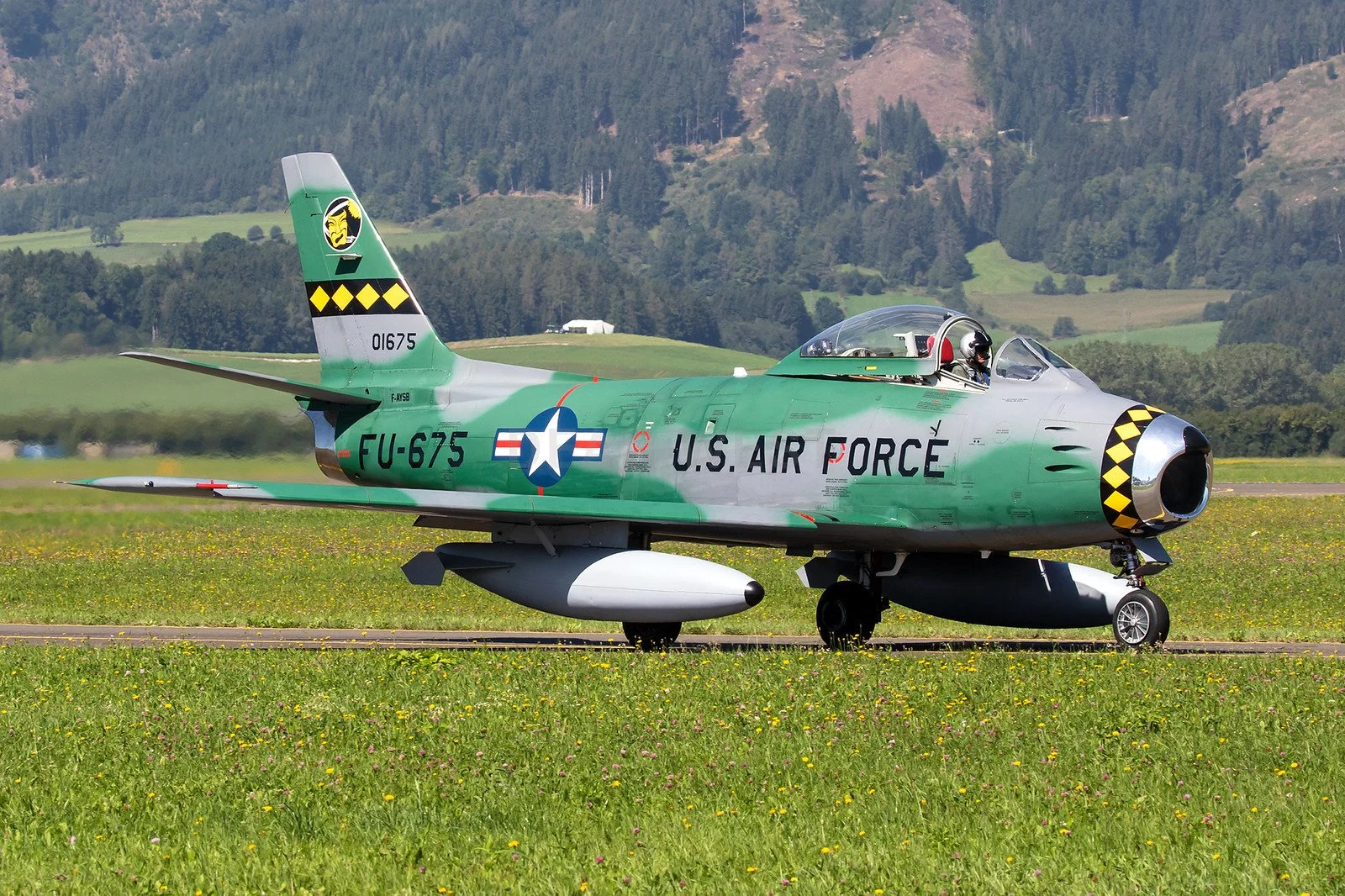  Canadair CL 13B ‘Sabre’ Mk 6 F-AYSB 

Mistral Warbirds