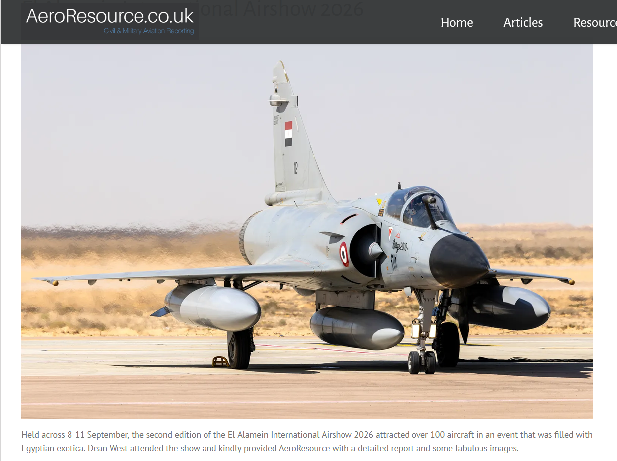 El Alamein International Airshow 2026
